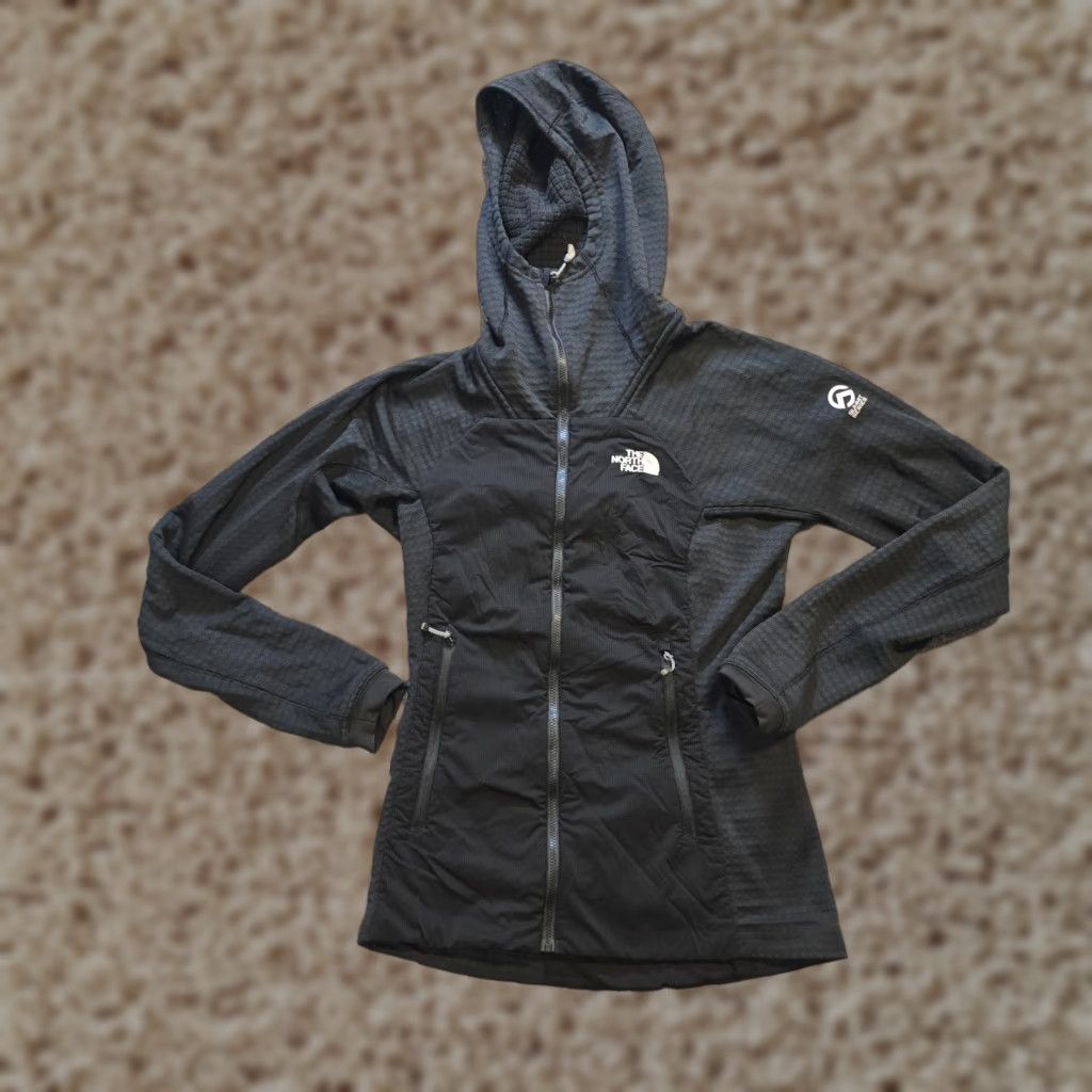The North Face Jacket Women XS Black Future Fleece Hoodie Summit Series Outdoor Lightwight