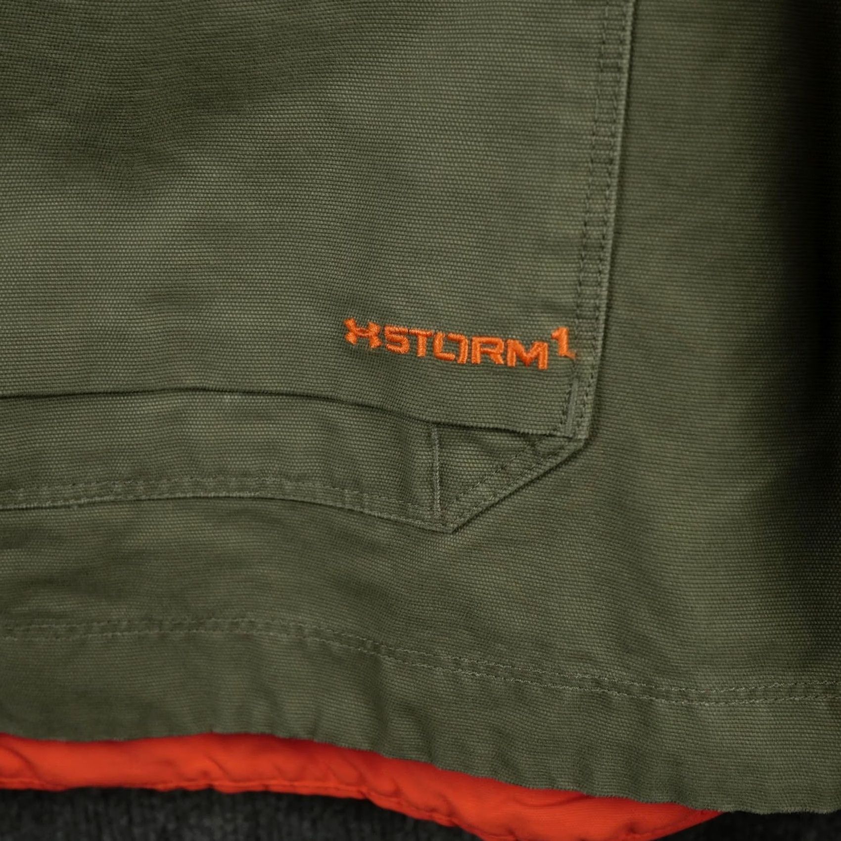 Under Armour Under Armour Jacket Mens 2XL Green Orange Storm 1 Hunting Parka Shooting High Vis Water Resistant All Seasons Camouflage Navy? Size US XXL / EU 58 / 5 - 4 Thumbnail