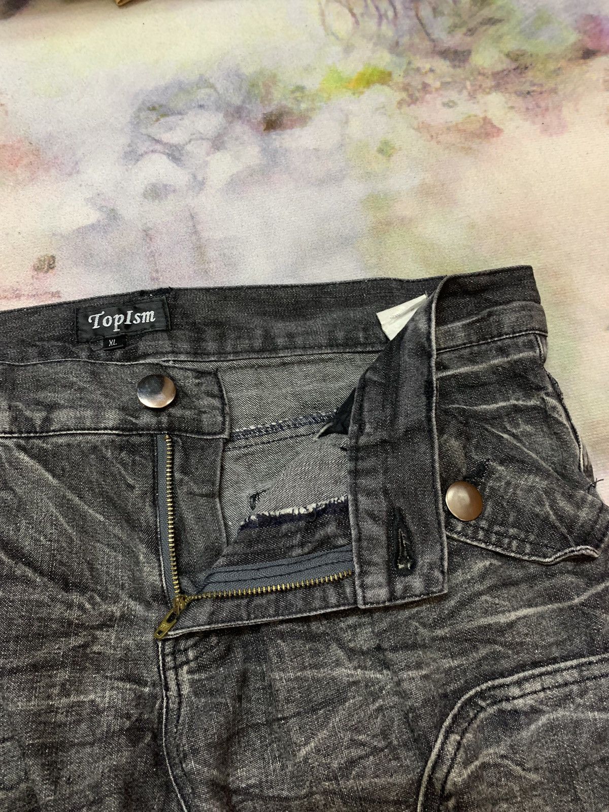 Hysteric Glamour Japanese Brand Topism Gimmick Flare Share Spirit Lgb Rick Size US 34 / EU 50 - 6 Thumbnail