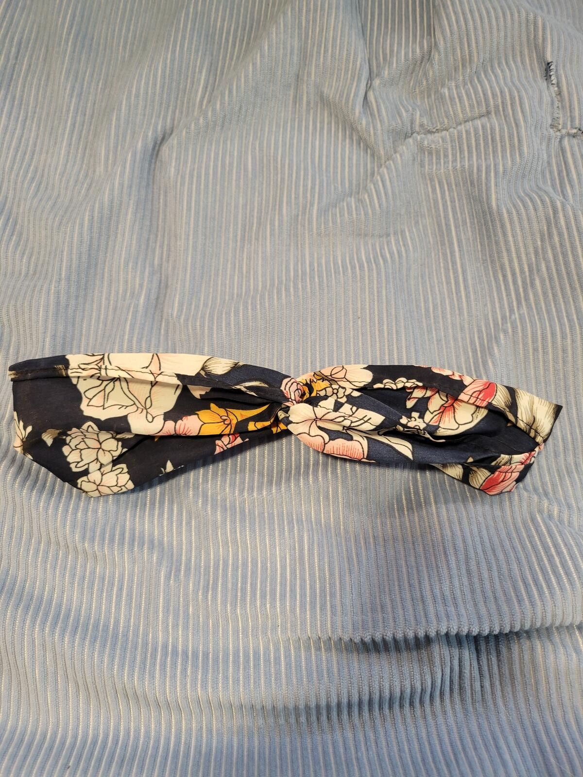 Genetic Manipulation Shinichiro Kuriya Floral Pattern Elastic Headband Size ONE SIZE - 1 Thumbnail