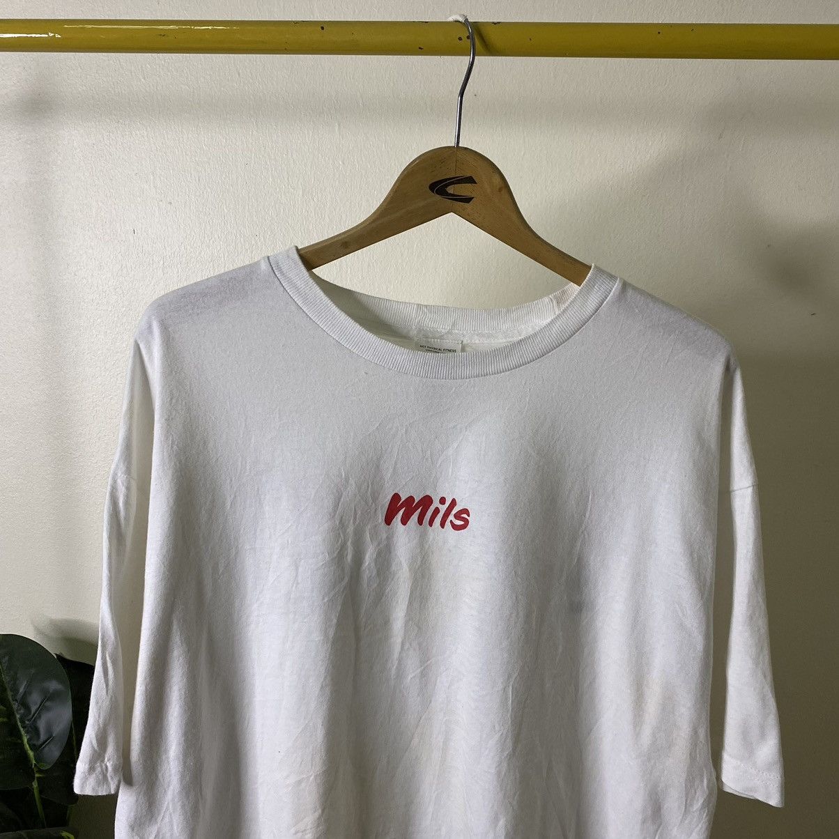 Japanese Brand kha:ki Khaki by Bishop MFG Co Oversized Tee Size S / US 4 / IT 40 - 7 Thumbnail