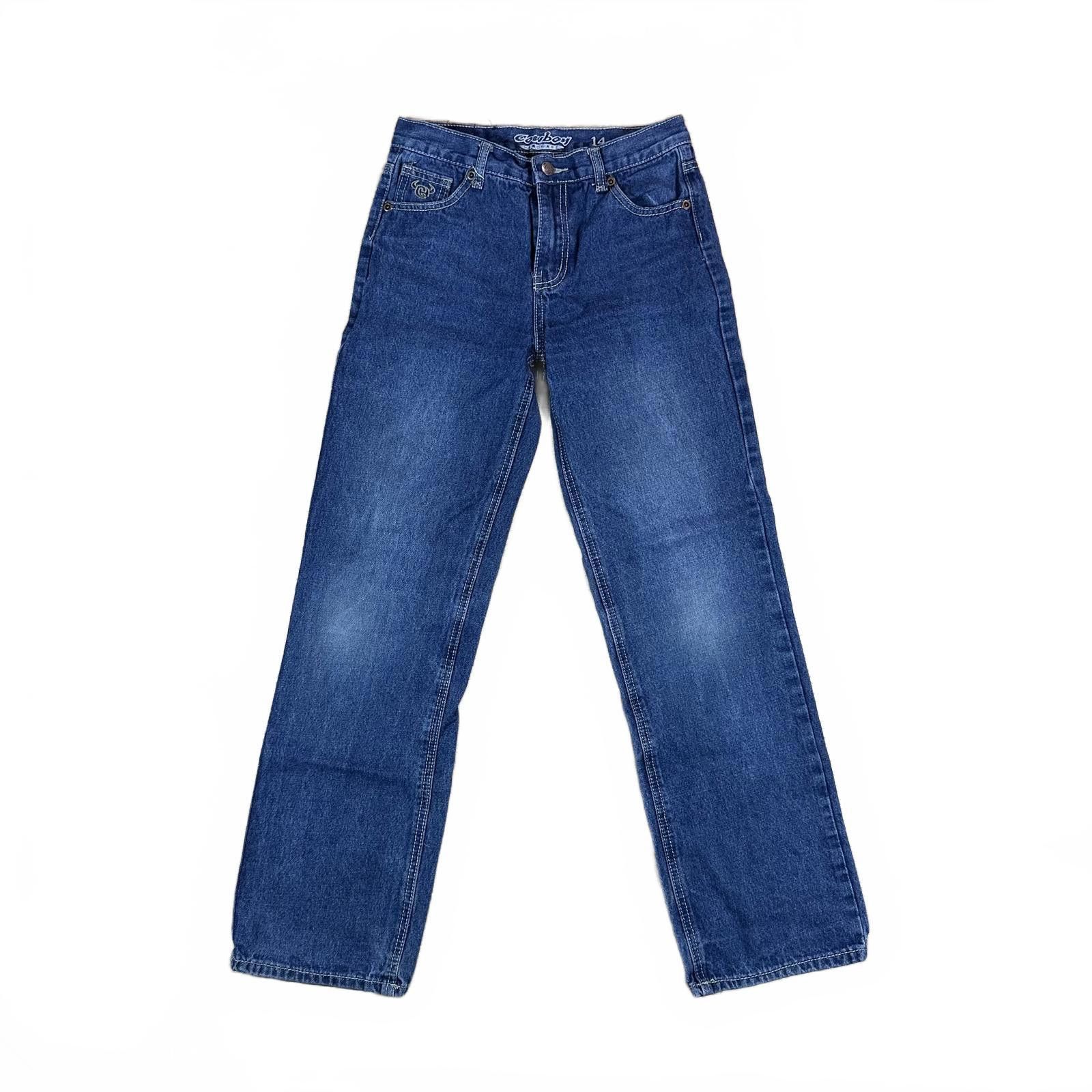 Cowboy Equipment Cowboy Women Jeans 14 Blue Straight Vintage Size 34" / US 12 / IT 48 - 2 Thumbnail