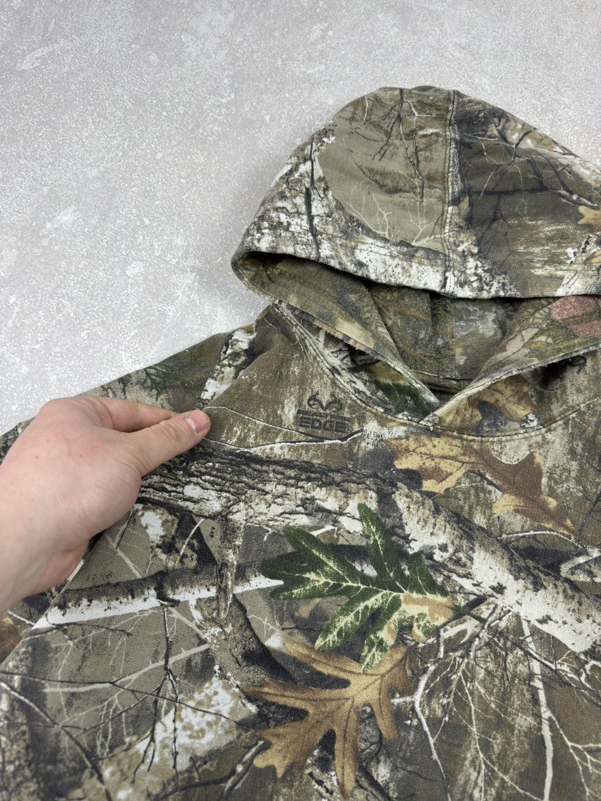 Realtree Vintage Country Wear Realtree EDGE Camo Hoodie Boxy Fit Y2K Size US XXL / EU 58 / 5 - 4 Thumbnail