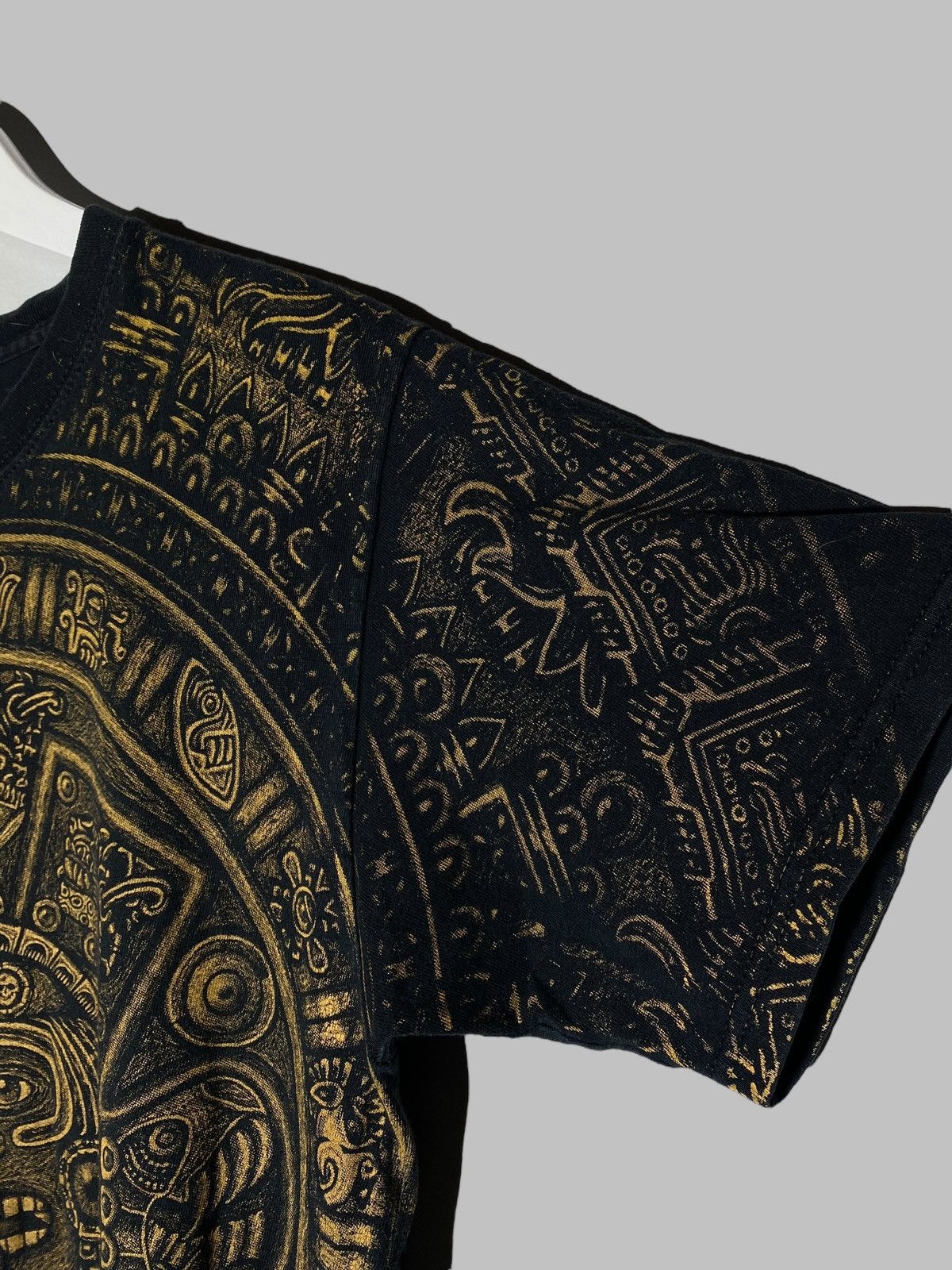 Band Tees × Vintage Vintage Y2K Aztec AOP Mexico Puerto Vallarta T Shirt Size US M / EU 48-50 / 2 - 7 Thumbnail