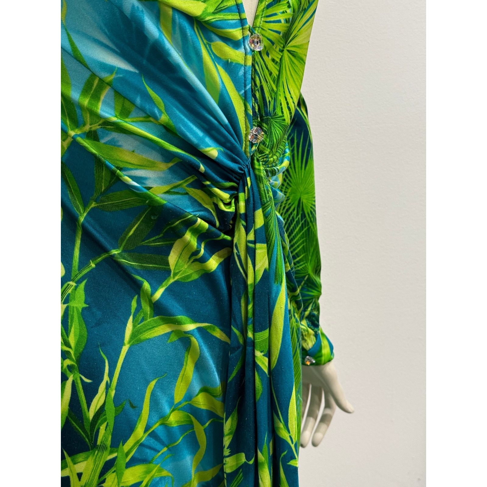 Versace S/S2000 Gianni Versace jungle midi dress Size S / US 4 / IT 40 - 11 Thumbnail