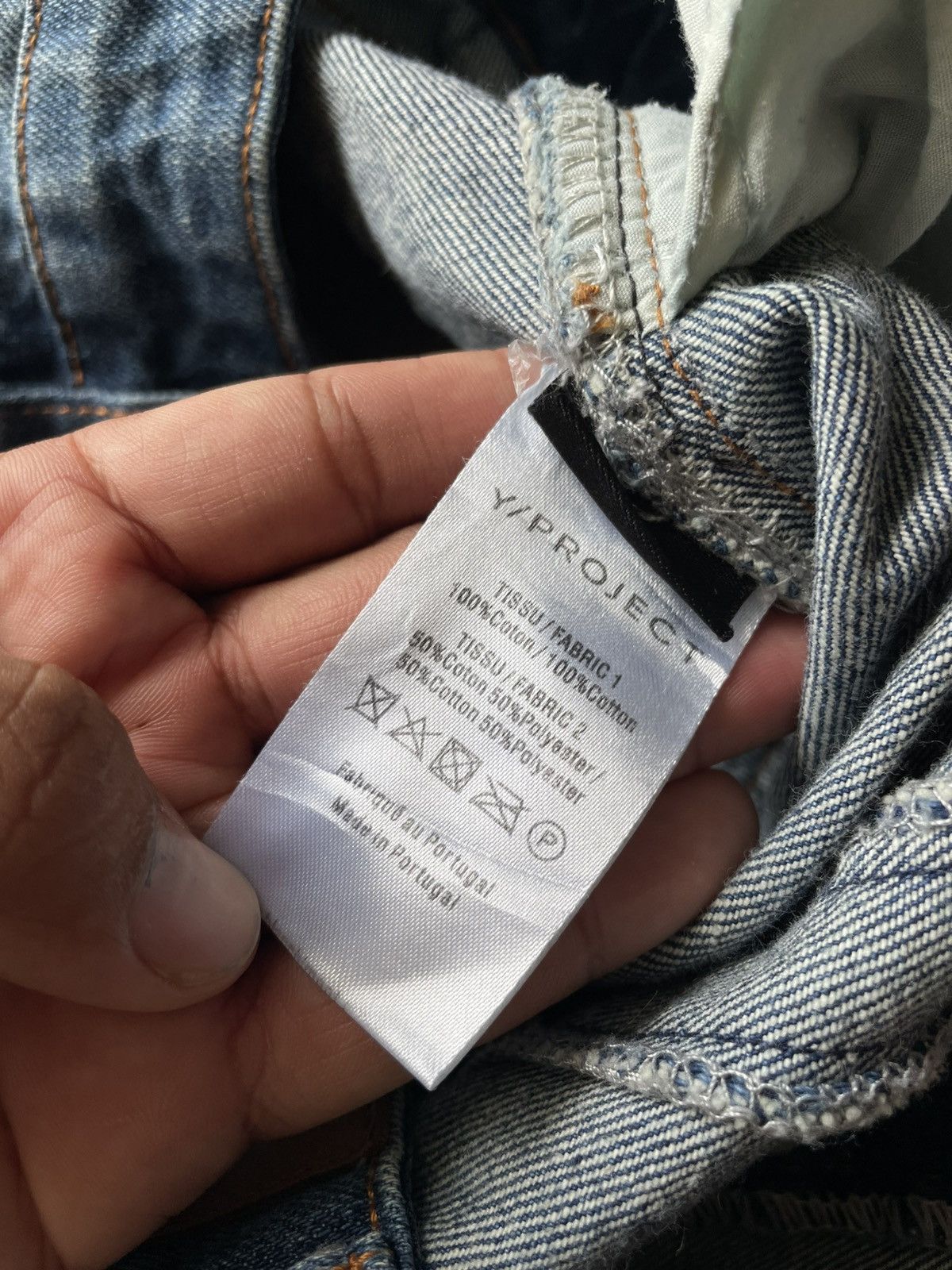Y/Project Y/Project Wire Jeans Denim Size US 34 / EU 50 - 10 Thumbnail