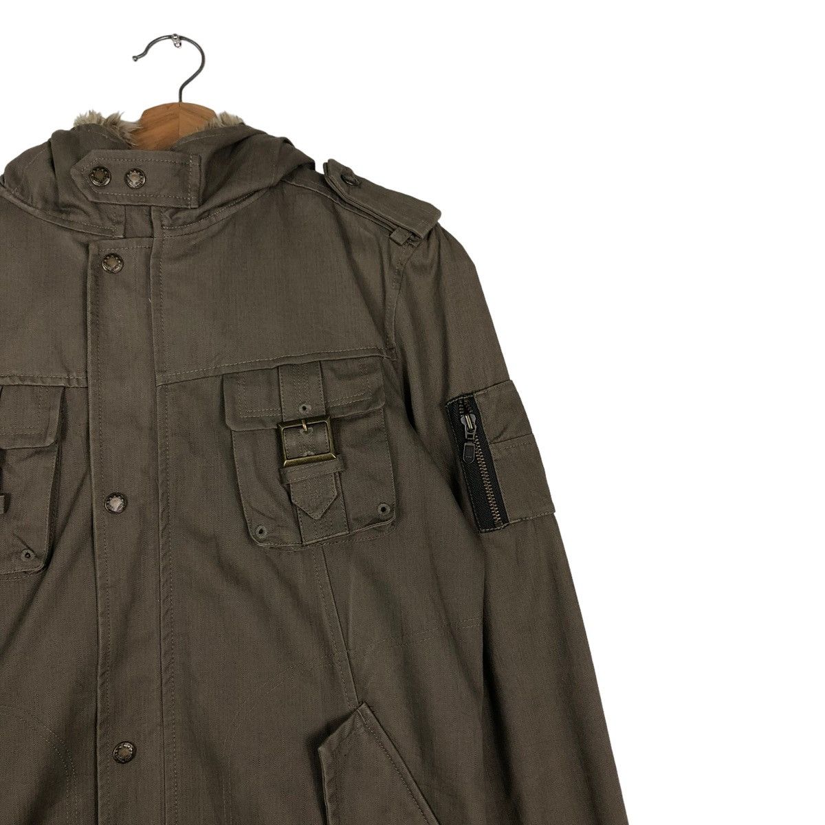 Japanese Brand 🔥Vintage Military Parka Jacket Fish Tail Klein Plus Homme Size US M / EU 48-50 / 2 - 6 Thumbnail