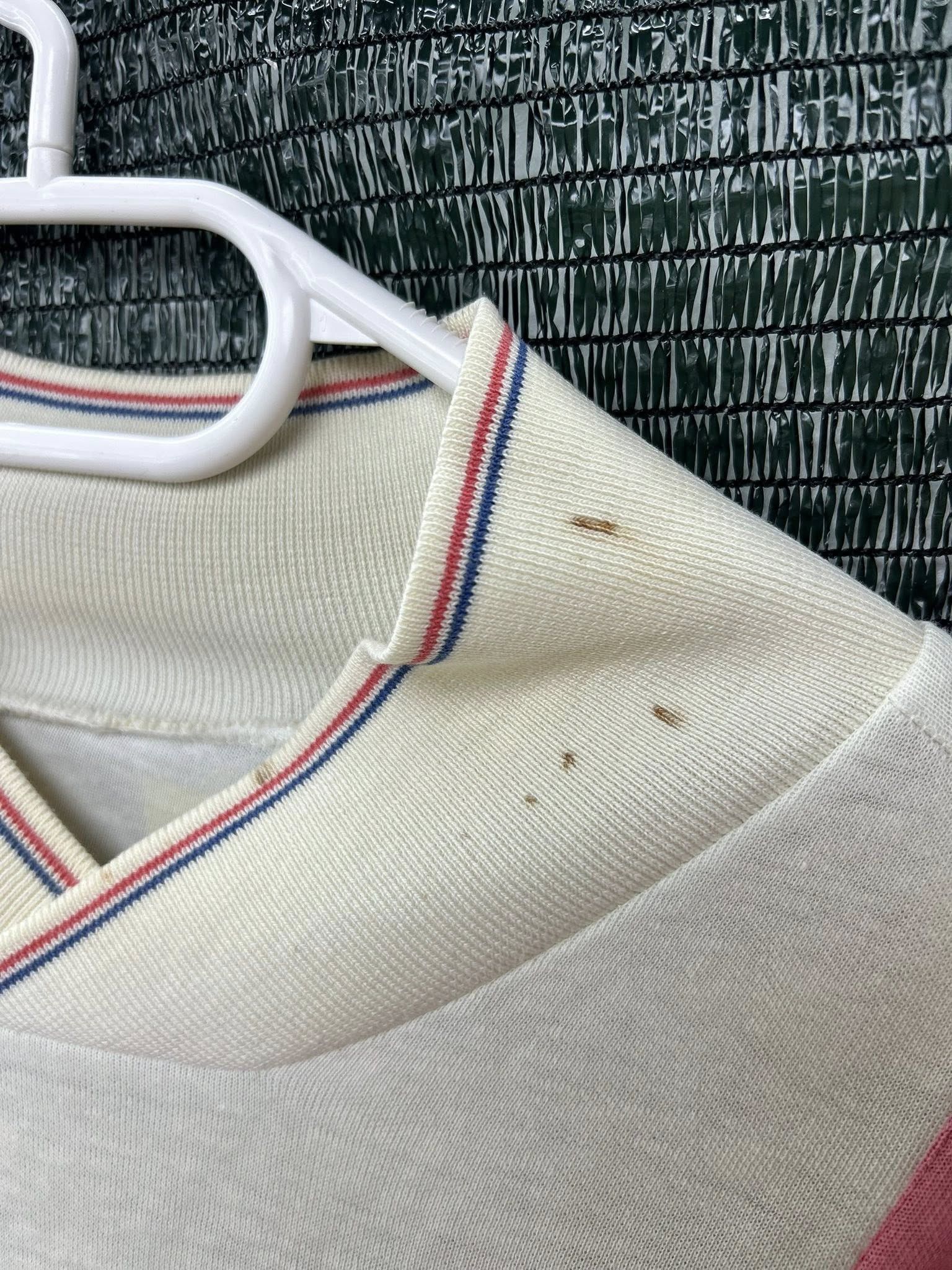 Adidas Match-Worn PSG Jersey – Fabrice Poullain – 1987/88 Season Size US M / EU 48-50 / 2 - 3 Thumbnail