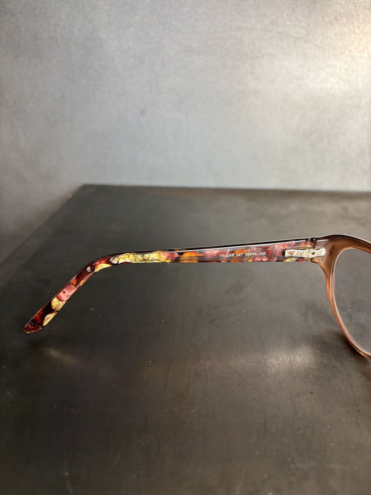 Tom Ford Tom Ford Eyeglasses TF 5244 Oval Cat Eye 1980s Pattern Size ONE SIZE - 10 Thumbnail