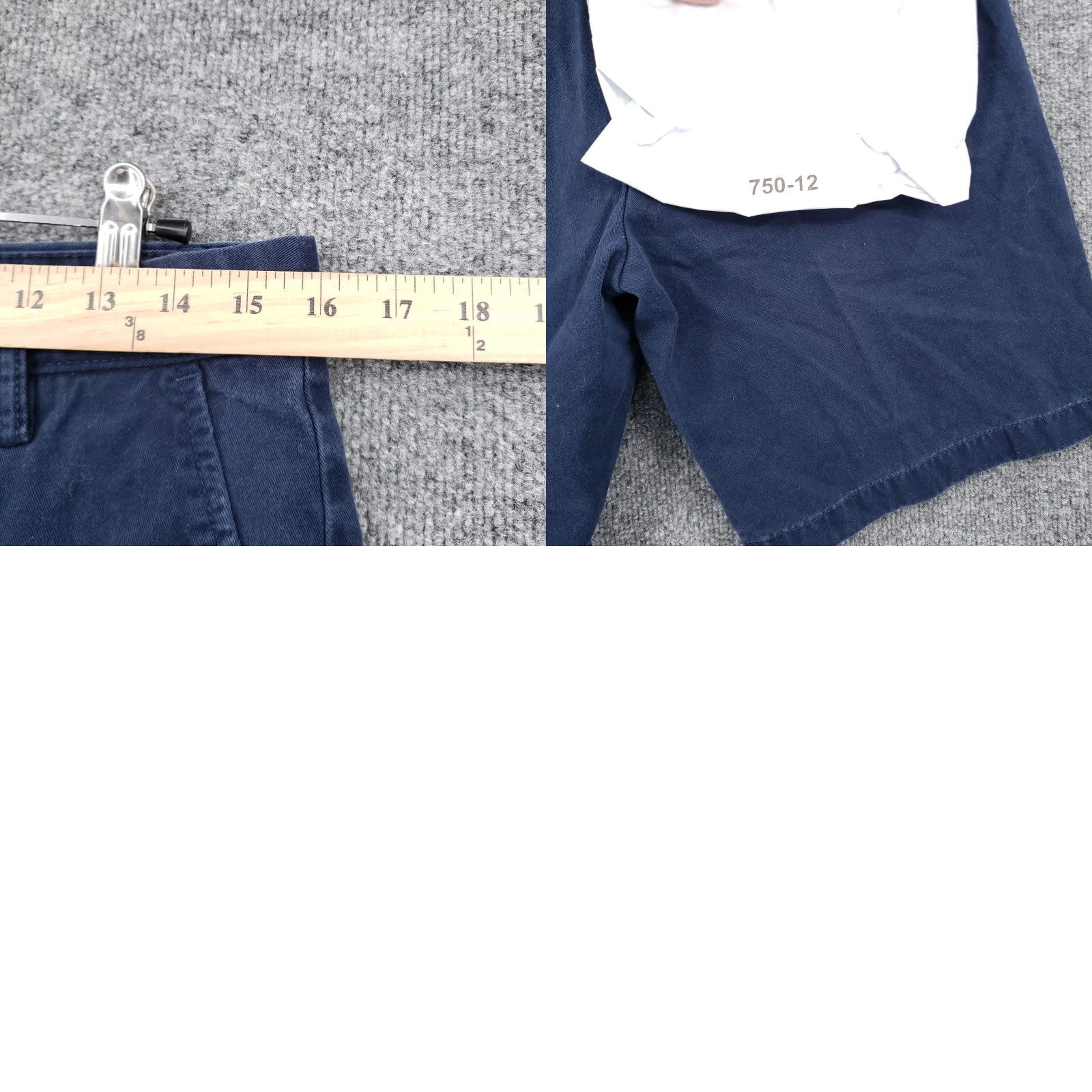 Nautica Nautica Shorts Mens 32 Blue Chino Mid-Rise 9" Flat Front Casual Outdoor Size US 32 / EU 48 - 9 Thumbnail