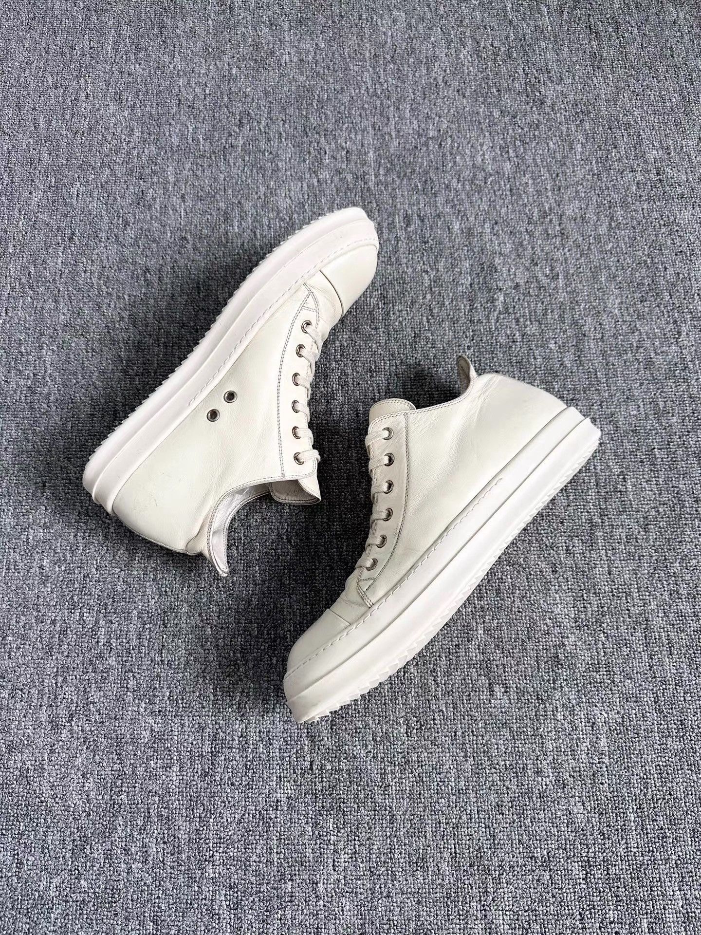 Rick Owens Rick Owens Mainline Leather Big Converse K34 Size US 10.5 / EU 43-44 - 4 Thumbnail
