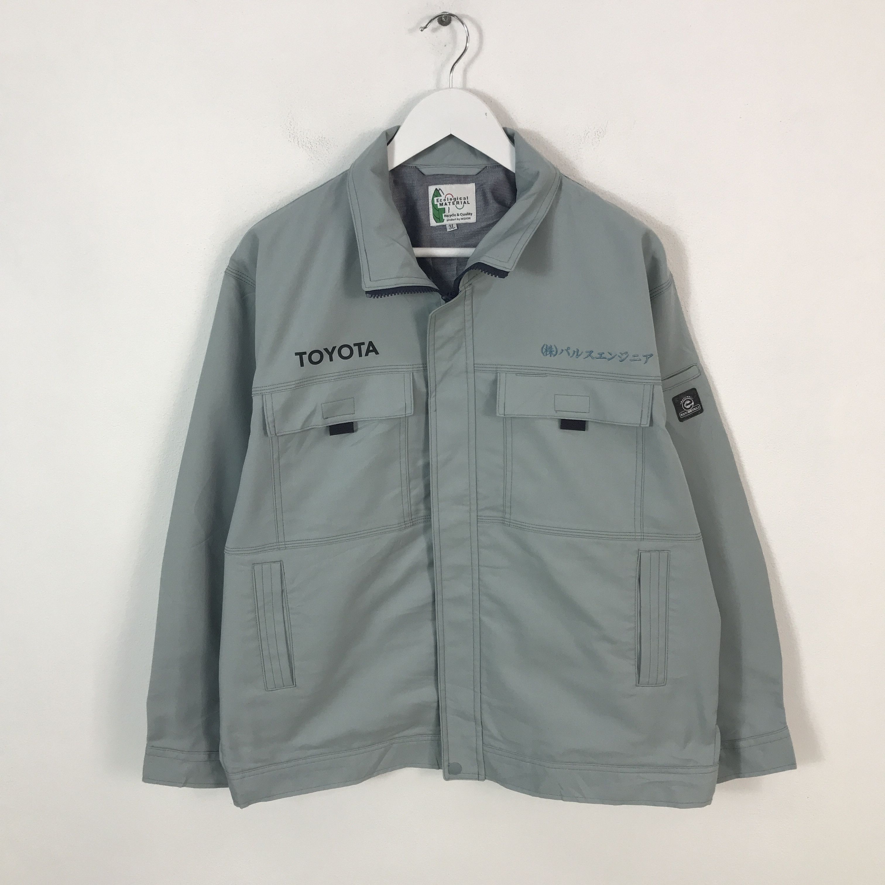 Japanese Brand Toyota racing Custom Worker Sport jacket Size US L / EU 52-54 / 3 - 2 Thumbnail