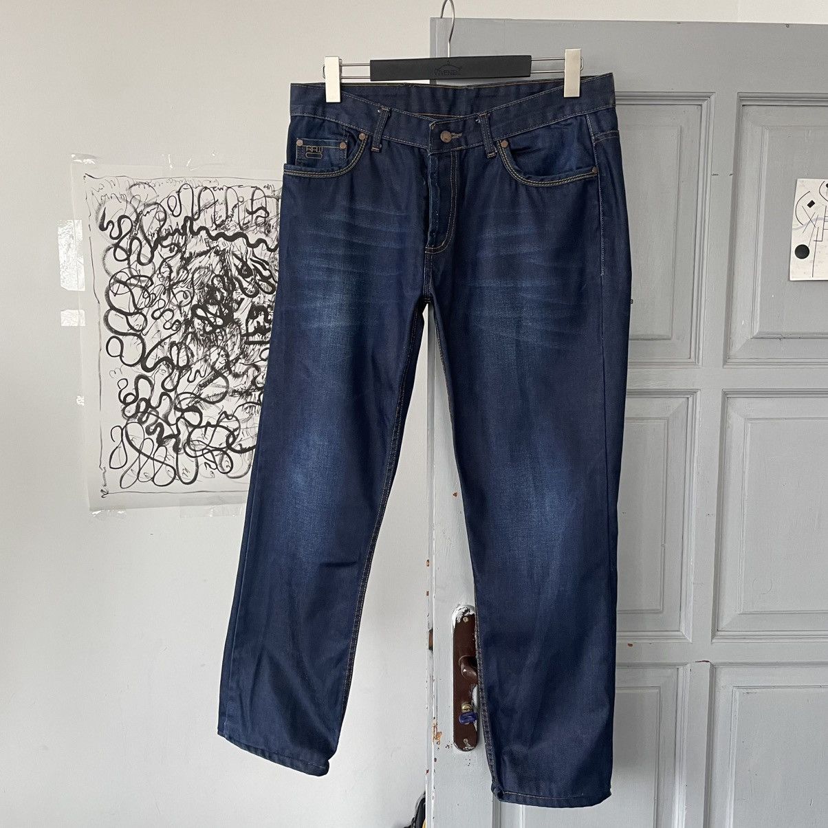 G-Star × Vintage Vintage G-Star RAW 3301 Denim Pants y2k Size US 34 / EU 50 - 2 Thumbnail