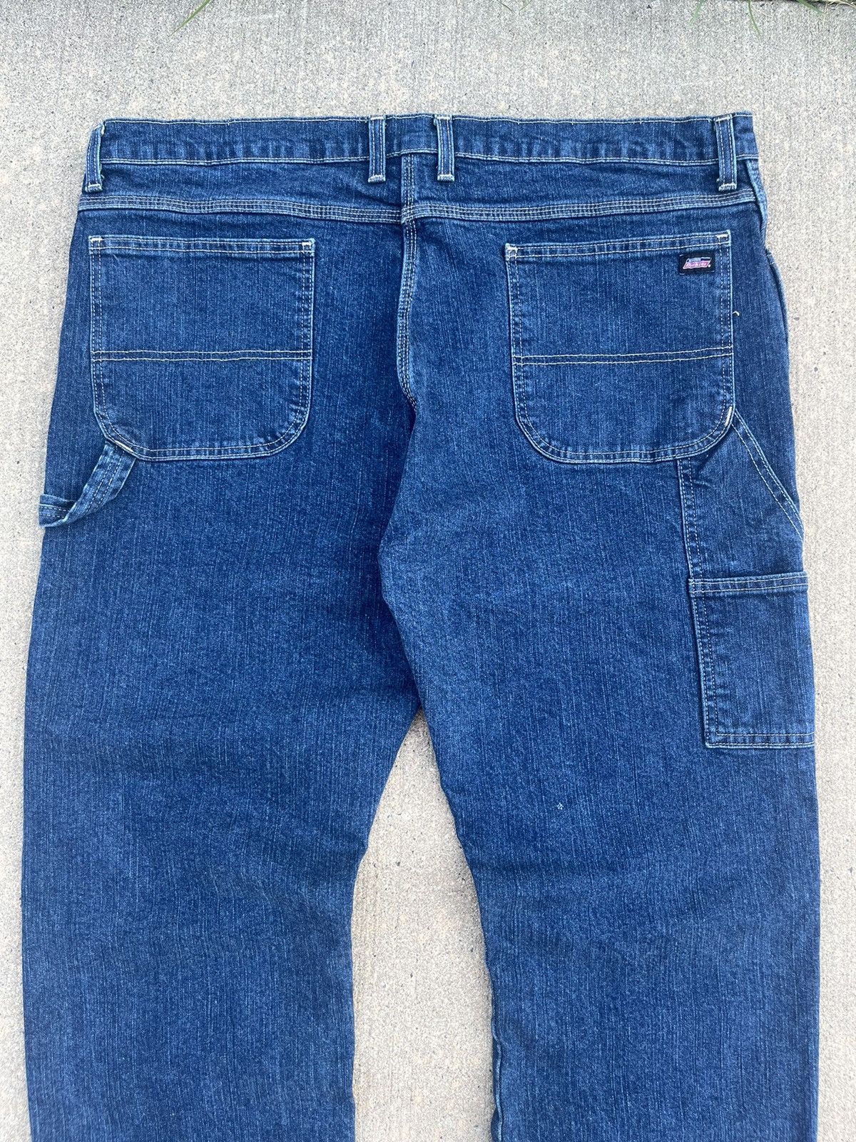 Dickies × Vintage VINTAGE DICKIES GENUINE WORK JEANS BIG SIZE Size US 42 / EU 58 - 2 Thumbnail