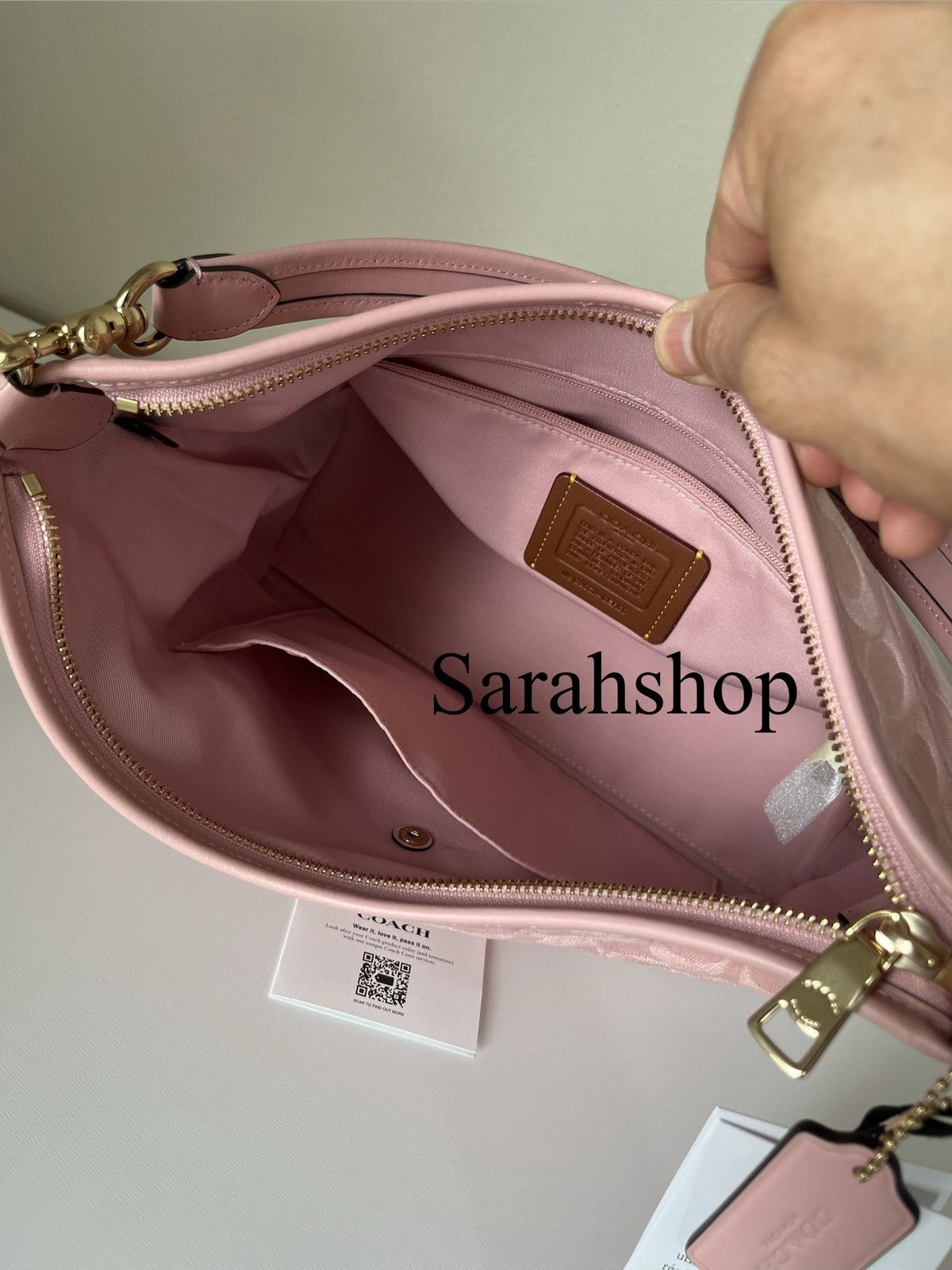 Coach Coach Laurel Shoulder Bag In Signature Denim Size ONE SIZE - 10 Thumbnail