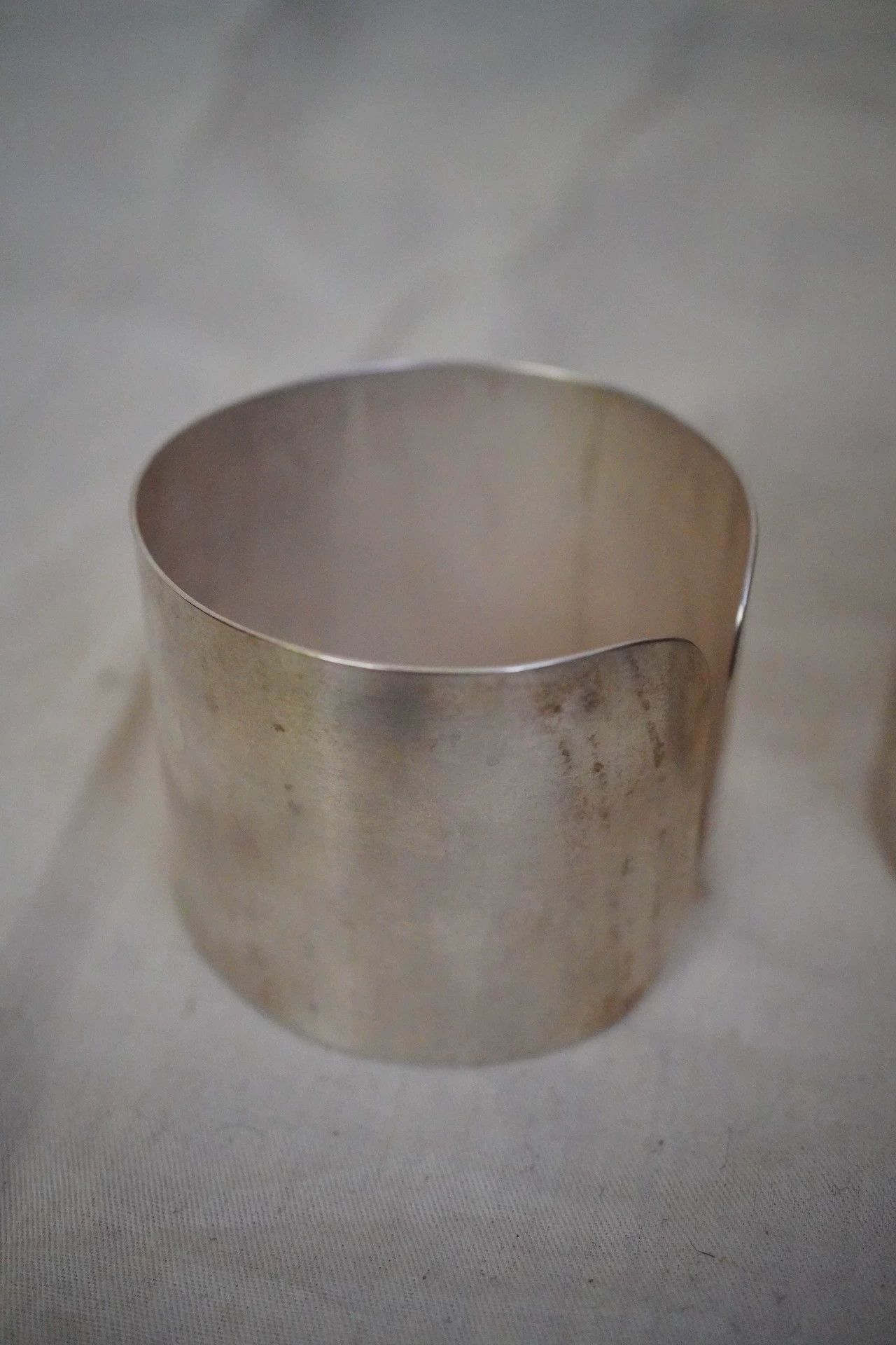 Other zooSelect Handmade Pure Silver Adjustable Arm Cuff/Bracelet Size ONE SIZE - 1 Thumbnail