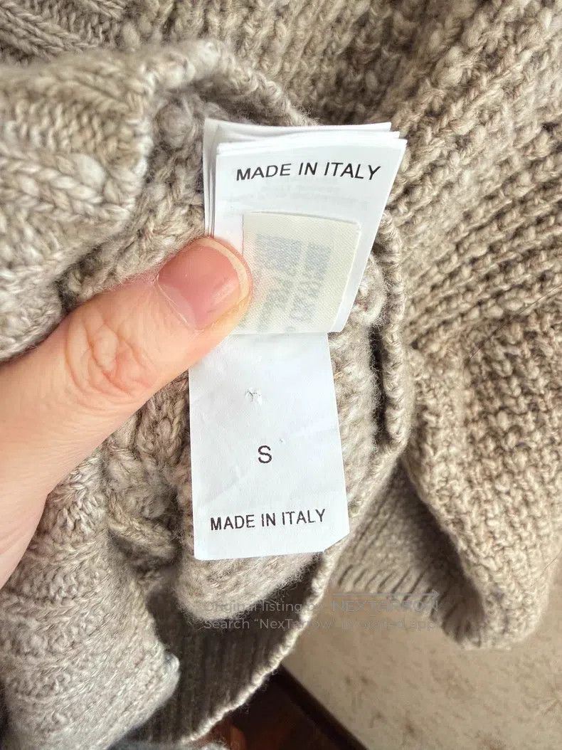 Brunello Cucinelli Brunello Cucinelli Nine-quarter sleeve short wool and cash Size S / US 4 / IT 40 - 6 Thumbnail