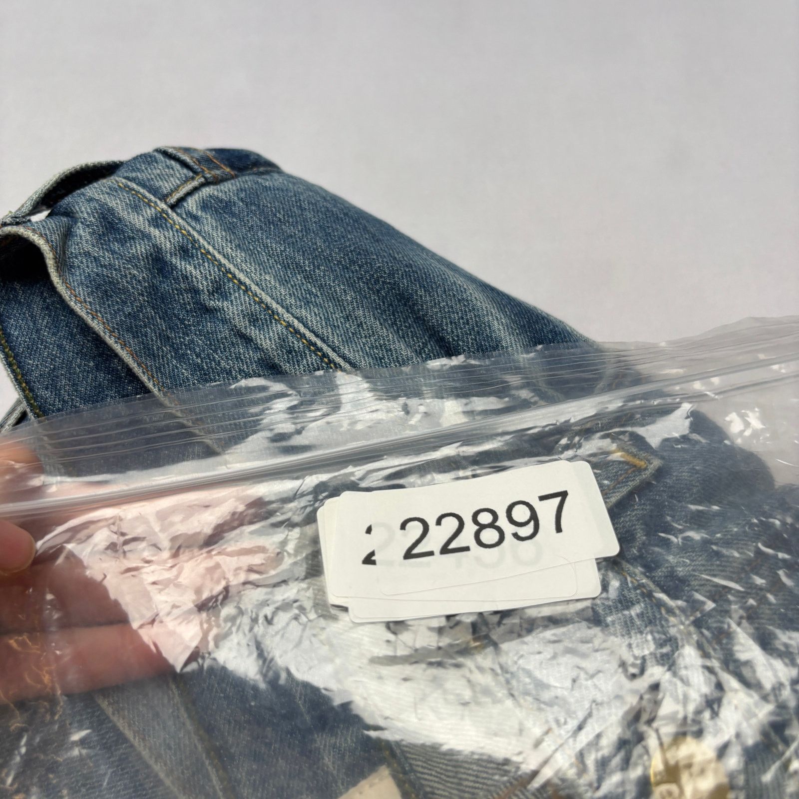 Sid Mashburn $175 Sid Mashburn Slim Straight Jeans 33x32 Made in USA Size US 33 - 10 Thumbnail