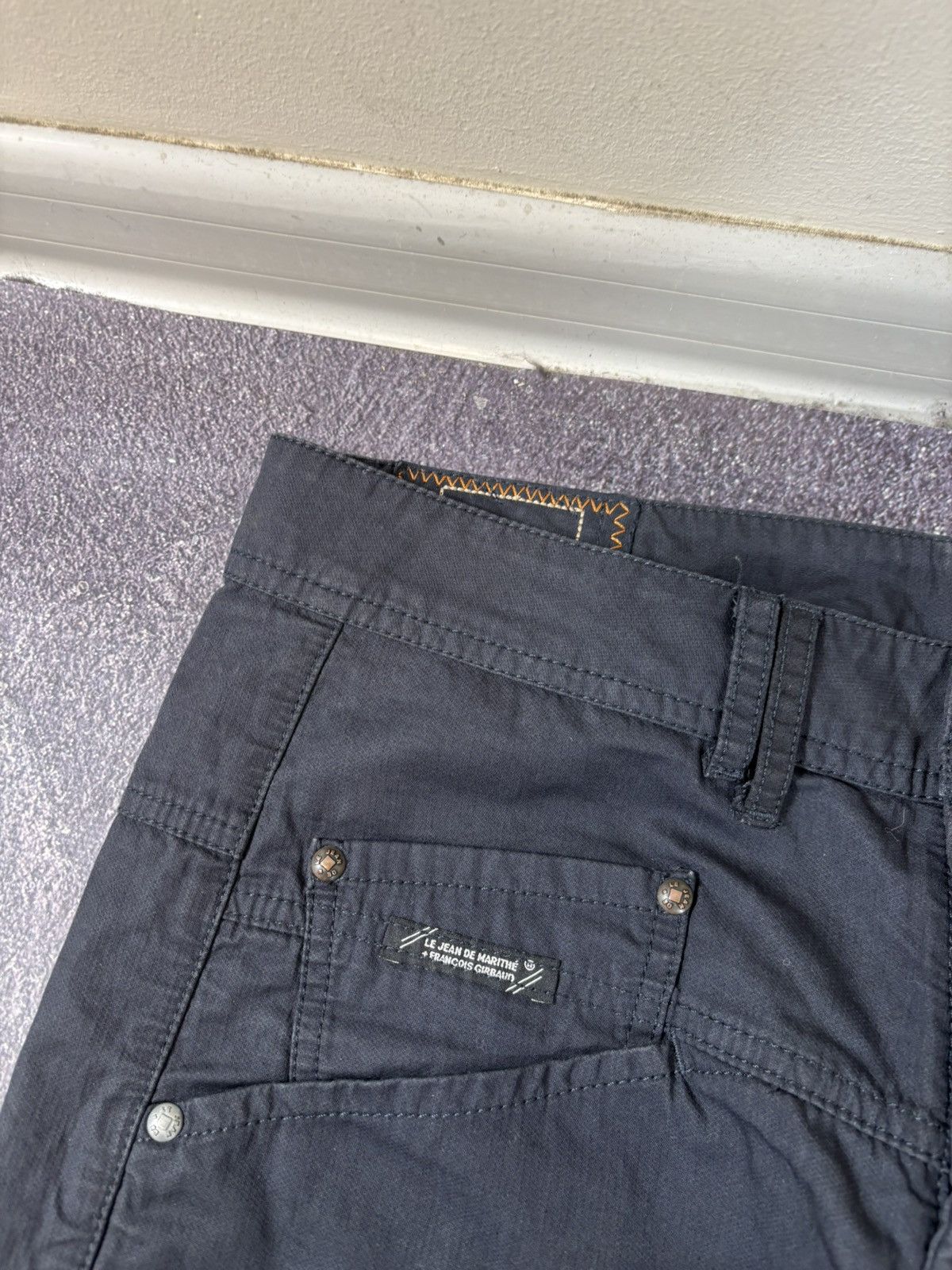 Marithe + Francois Girbaud Vintage Marithe Francois Girbaud Y2K Rare Baggy Flared Pants Size US 29 - 7 Thumbnail