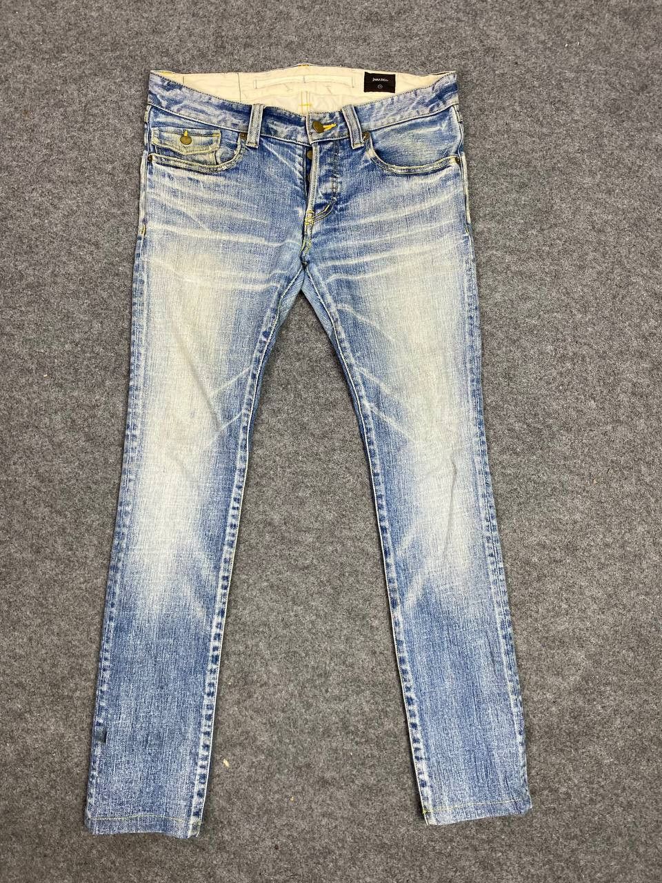 Japanese Brand jama rico japanese brand skinny denim Size 33" - 9 Thumbnail