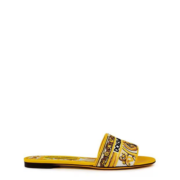 Dolce & Gabbana o1g2r1mq1024 Sliders in Multicolor Size US 8 / IT 38 - 1 Thumbnail