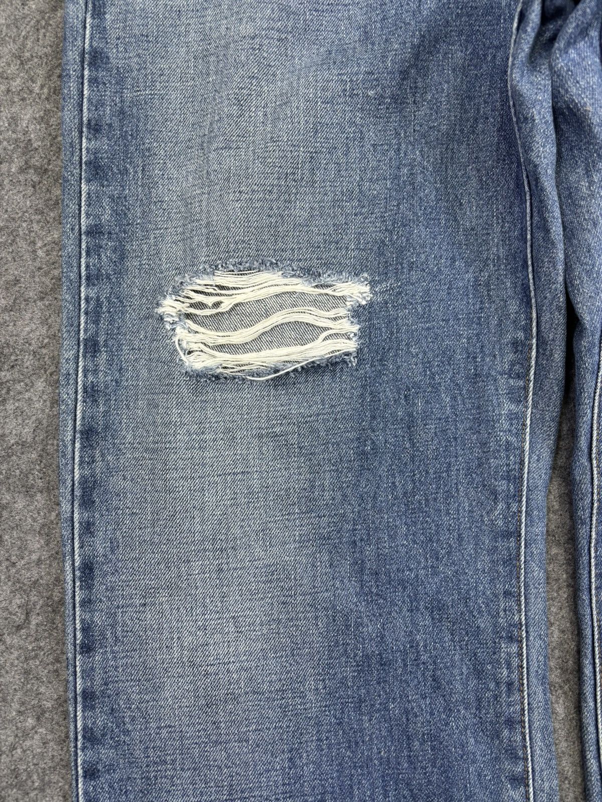 Edwin 💥Baggy💥Rare Edwin Wide Extra Extreme Distressed Denim F956 Size US 34 / EU 50 - 5 Thumbnail