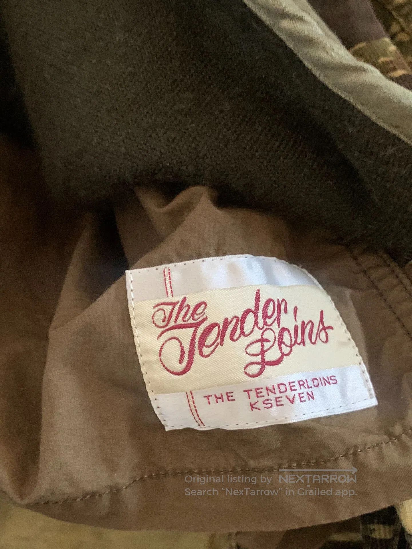 Tenderloin Tiger Stripe Cotton Jacket with Removable Liner. Size US S / EU 44-46 / 1 - 5 Thumbnail
