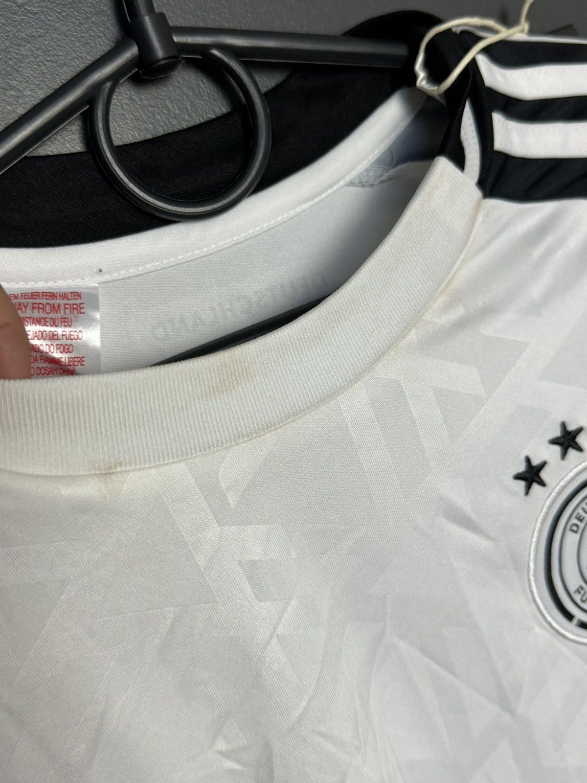 Adidas KIDS New Germany National Team 2024 Home Football Jersey Size US XS / EU 42 / 0 - 6 Thumbnail