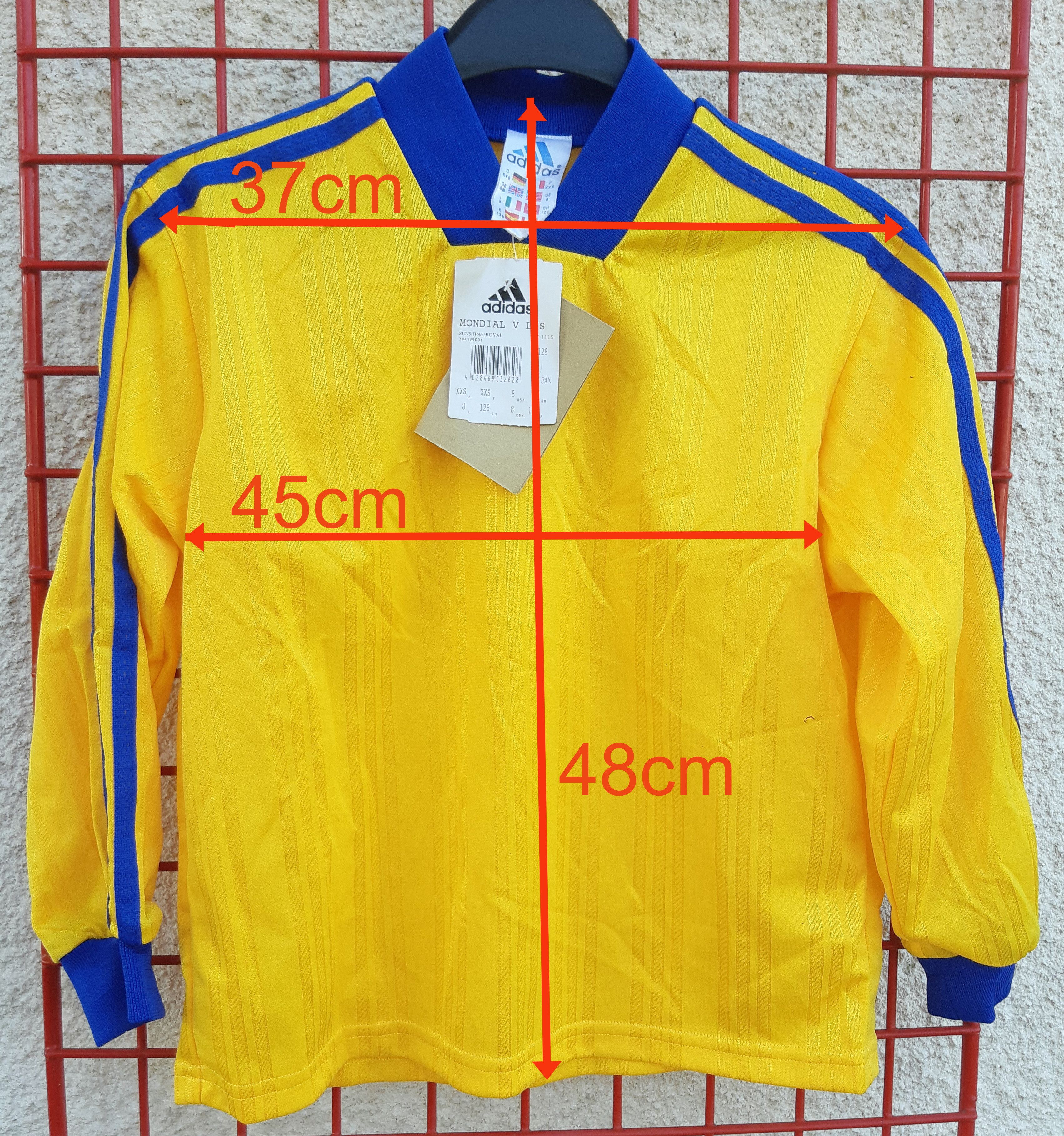 Adidas Vintage 90s ADIDAS Soccer Jersey size XXS NWT Size US XXS / EU 40 - 6 Thumbnail