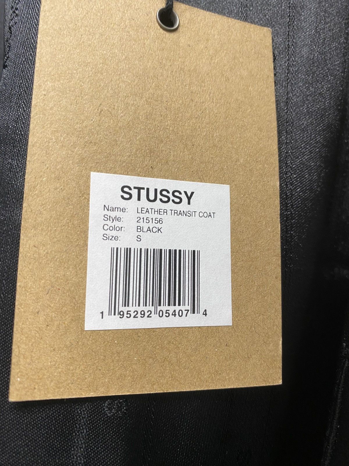 Stussy Stussy Leather Transit Coat Size US S / EU 44-46 / 1 - 8 Thumbnail