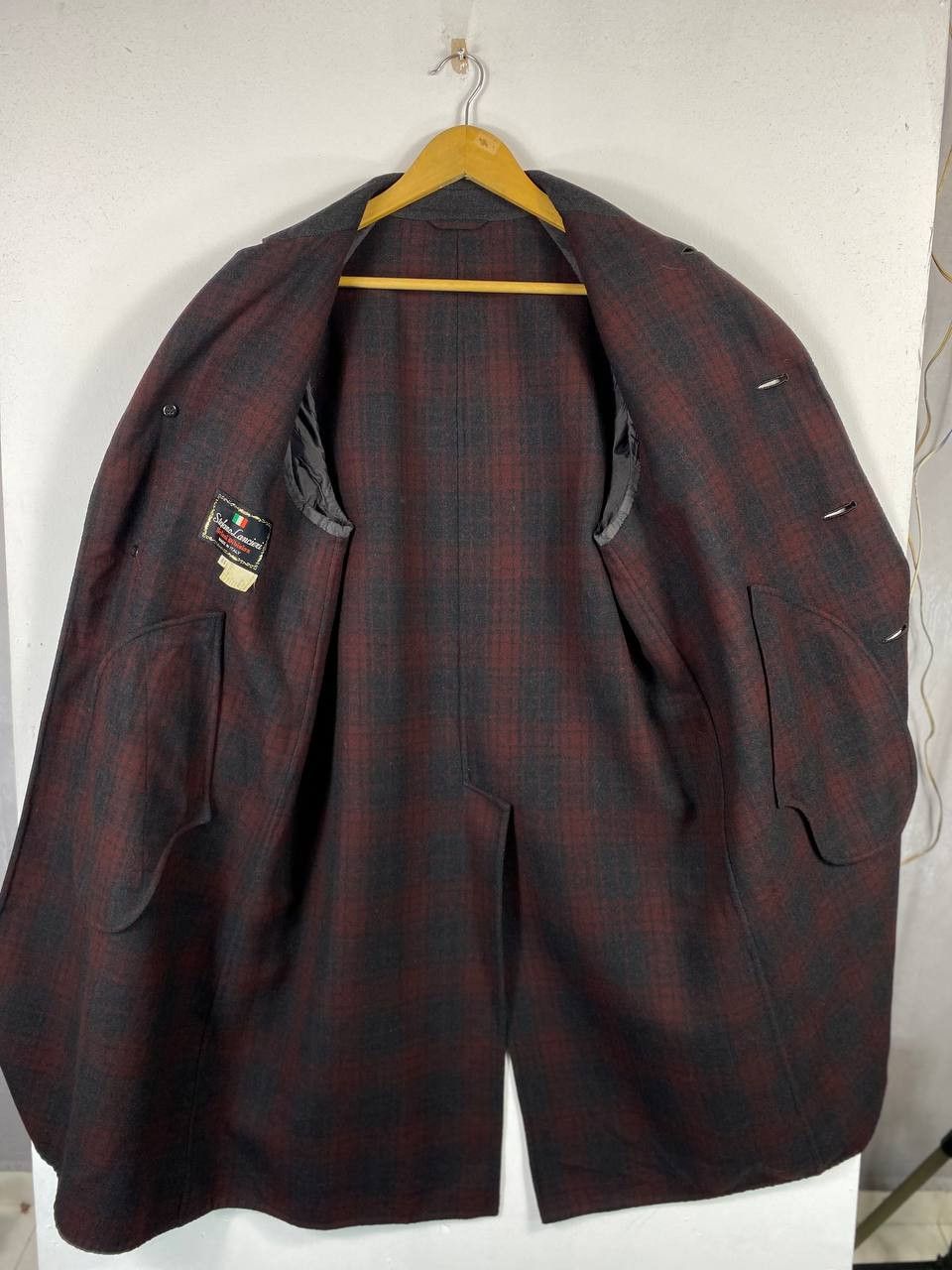 Brioni stefano lancieri by brioni division long wool jacket Size US L / EU 52-54 / 3 - 5 Thumbnail