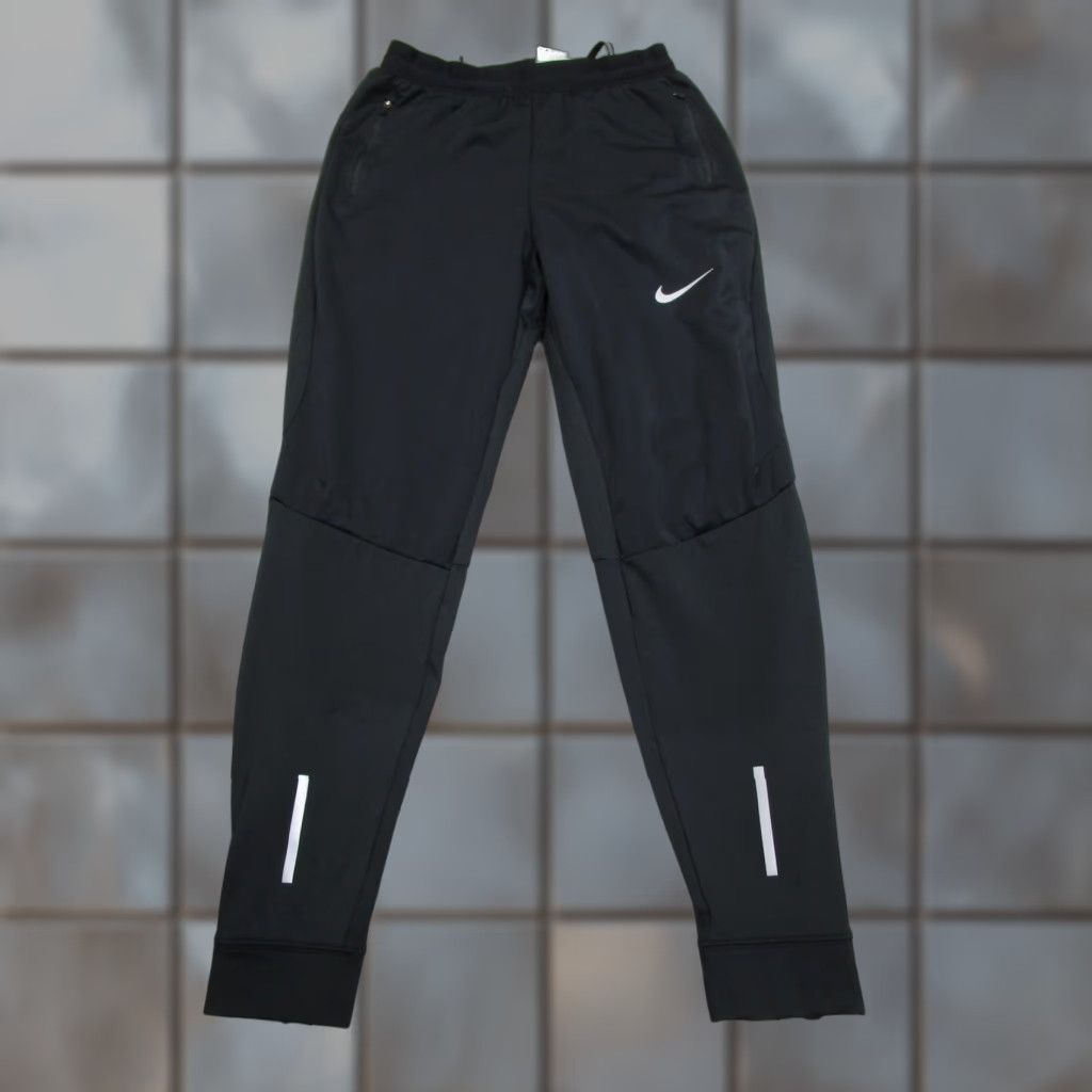 Nike Nike Shield Pants Mens Small Black Storm-FIT Running Track Joggers Thermal lined Size US 29 - 1 Thumbnail