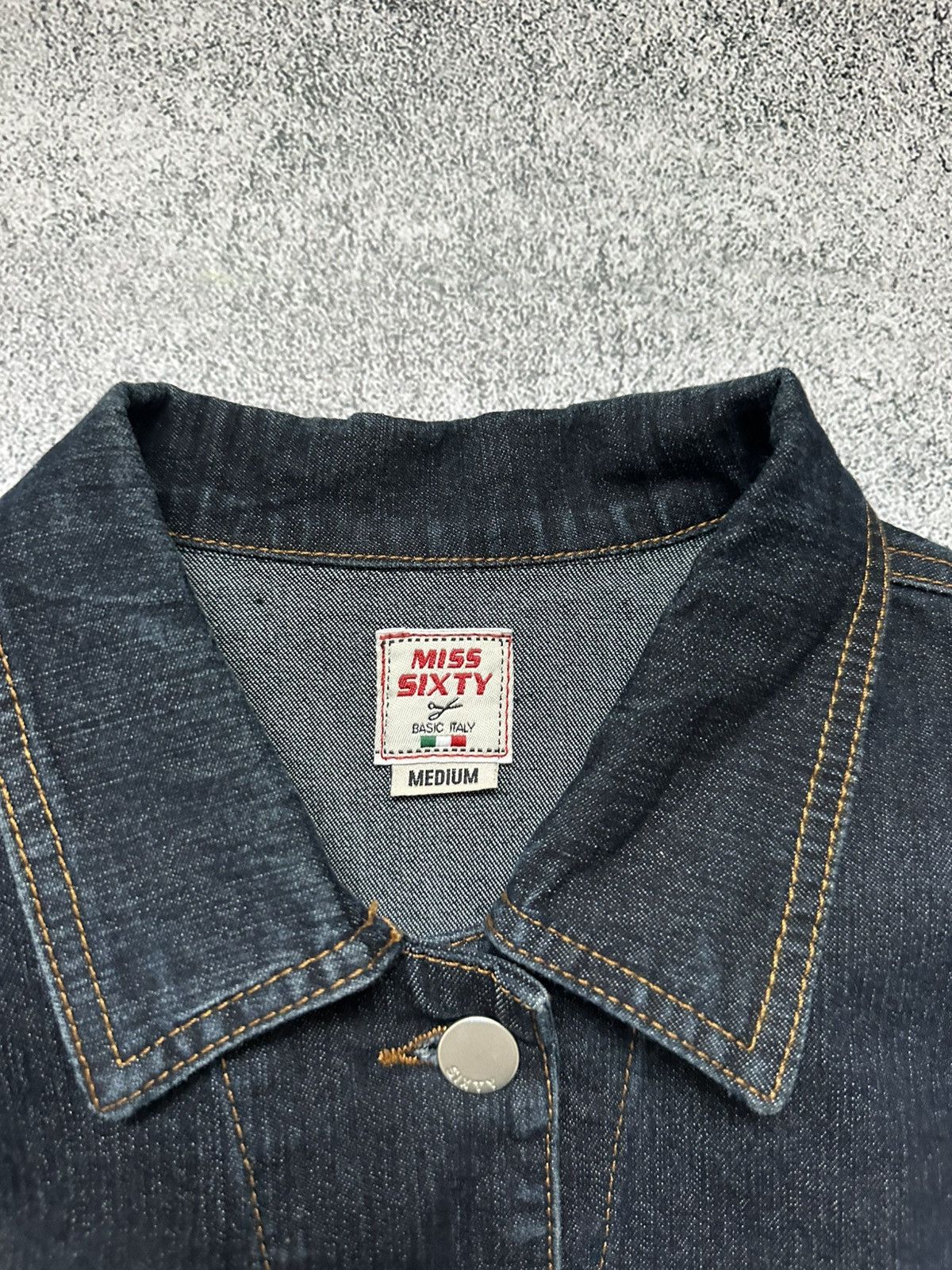 Miss Sixty Miss Sixty Dark Bue and the other Denim Women’s Jacket Size M / US 6-8 / IT 42-44 - 6 Thumbnail