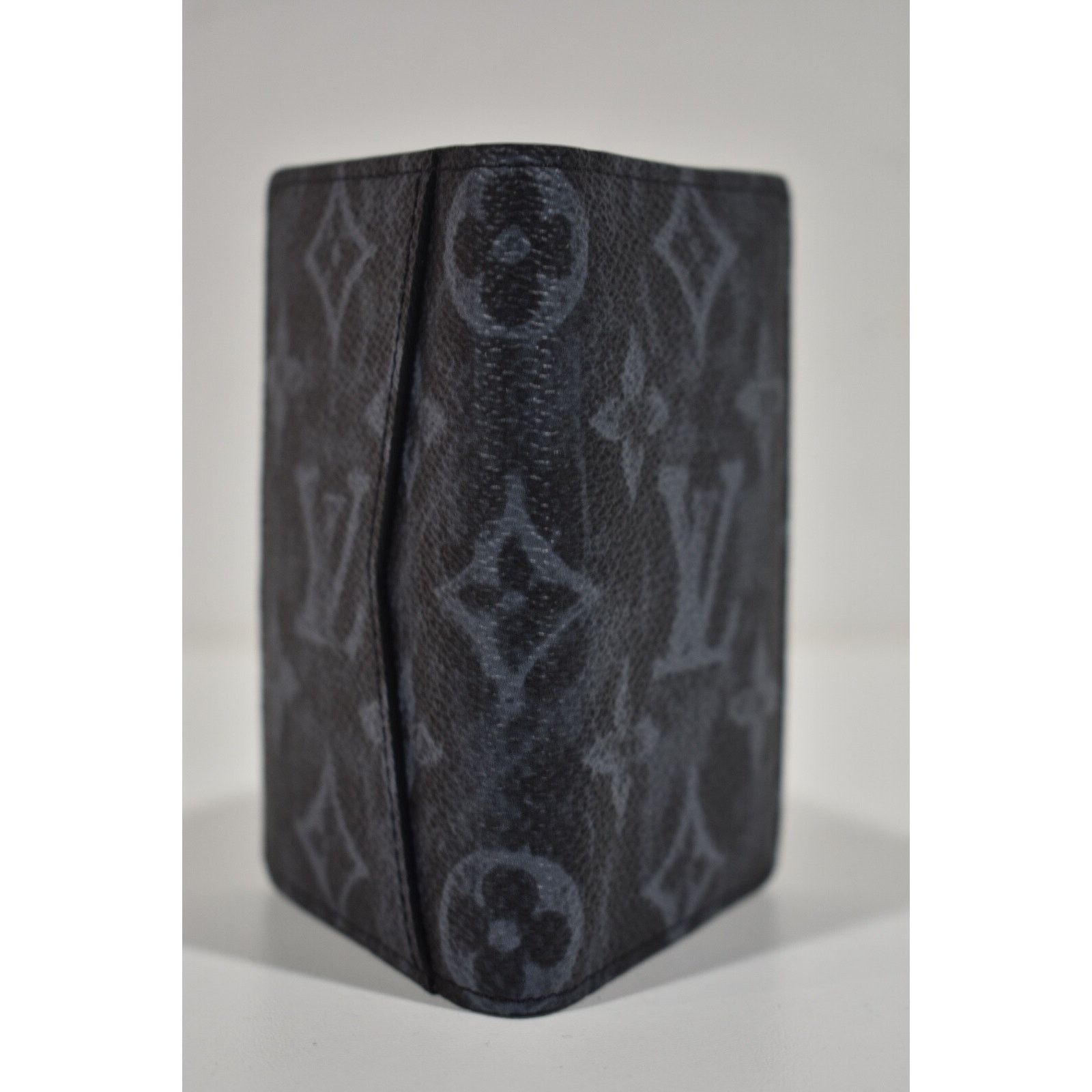 Louis Vuitton Louis Vuitton Blue Black LV Logo Pocket Organizer Wallet Size ONE SIZE - 3 Thumbnail