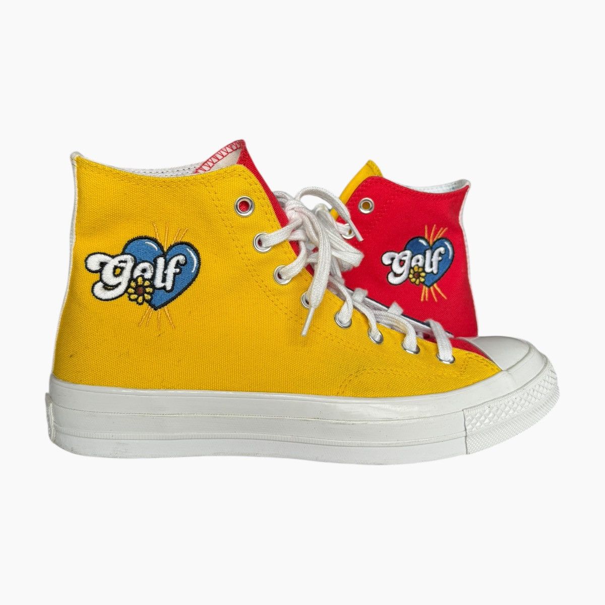 Converse × Golf le Fleur Converse Golf Le Fleur High Top Sneakers Size 8.5 Golf Wang Size US 8.5 / EU 41-42 - 1 Thumbnail