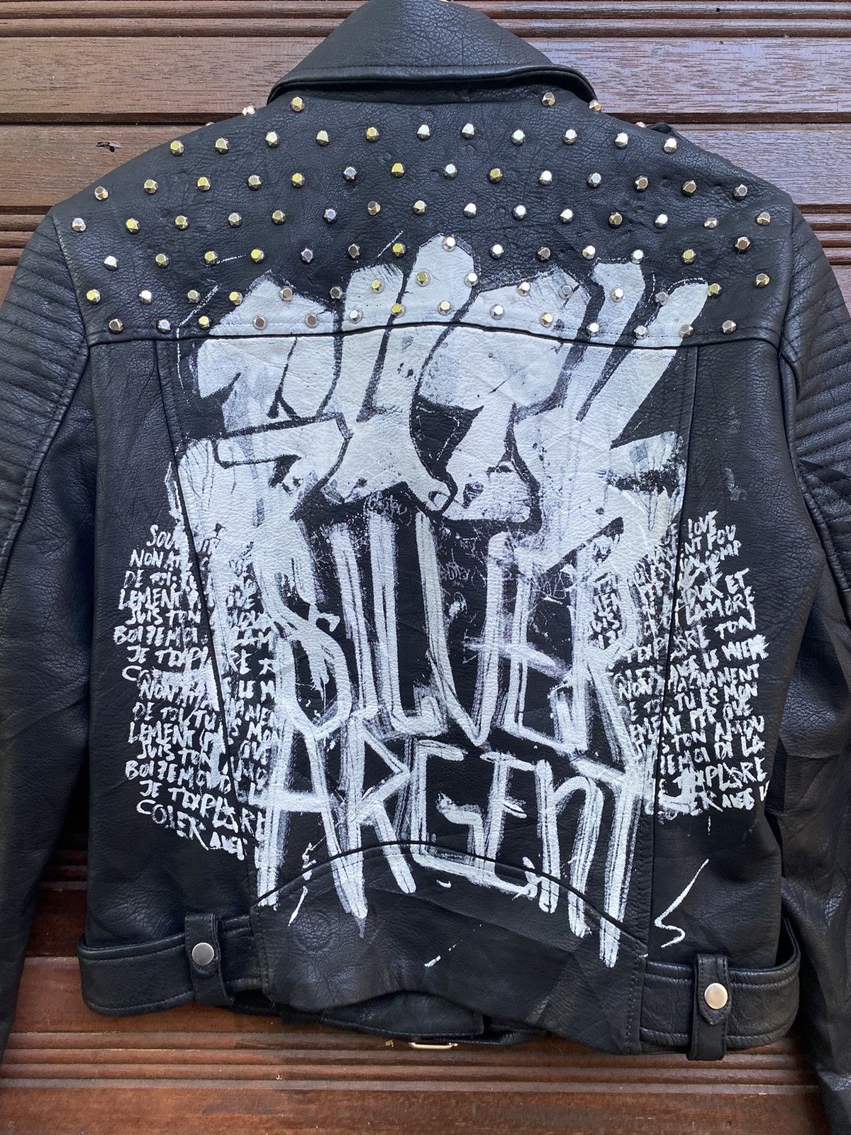 Zara Vintage zara Outwear Studded punk jacket Size US M / EU 48-50 / 2 - 7 Thumbnail