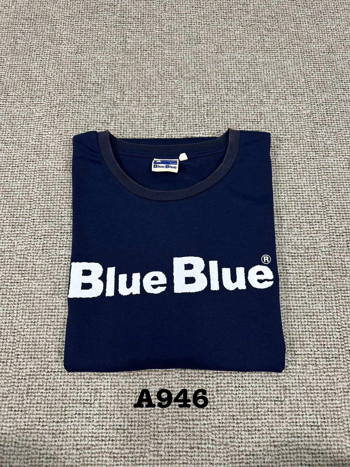 Blue Blue Japan Blue Blue Japan Vintage Tshirt A946 Size US L / EU 52-54 / 3 - 12 Thumbnail