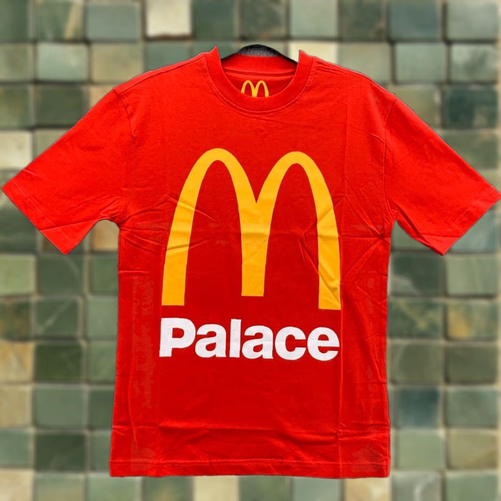 Palace Palace x McDonald's Sign T-shirt Mens Red Small Skateboarding Outdoor Streetwear Size US S / EU 44-46 / 1 - 1 Thumbnail