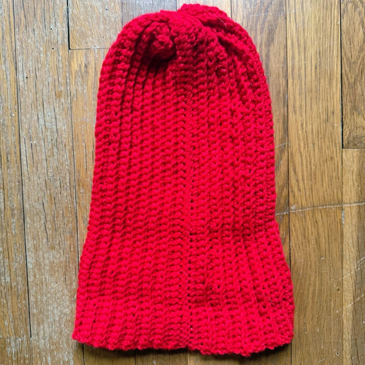 Vintage The Perfect Crochet Chunky Fisherman Ribbed Winter Beanie Size ONE SIZE - 2 Thumbnail