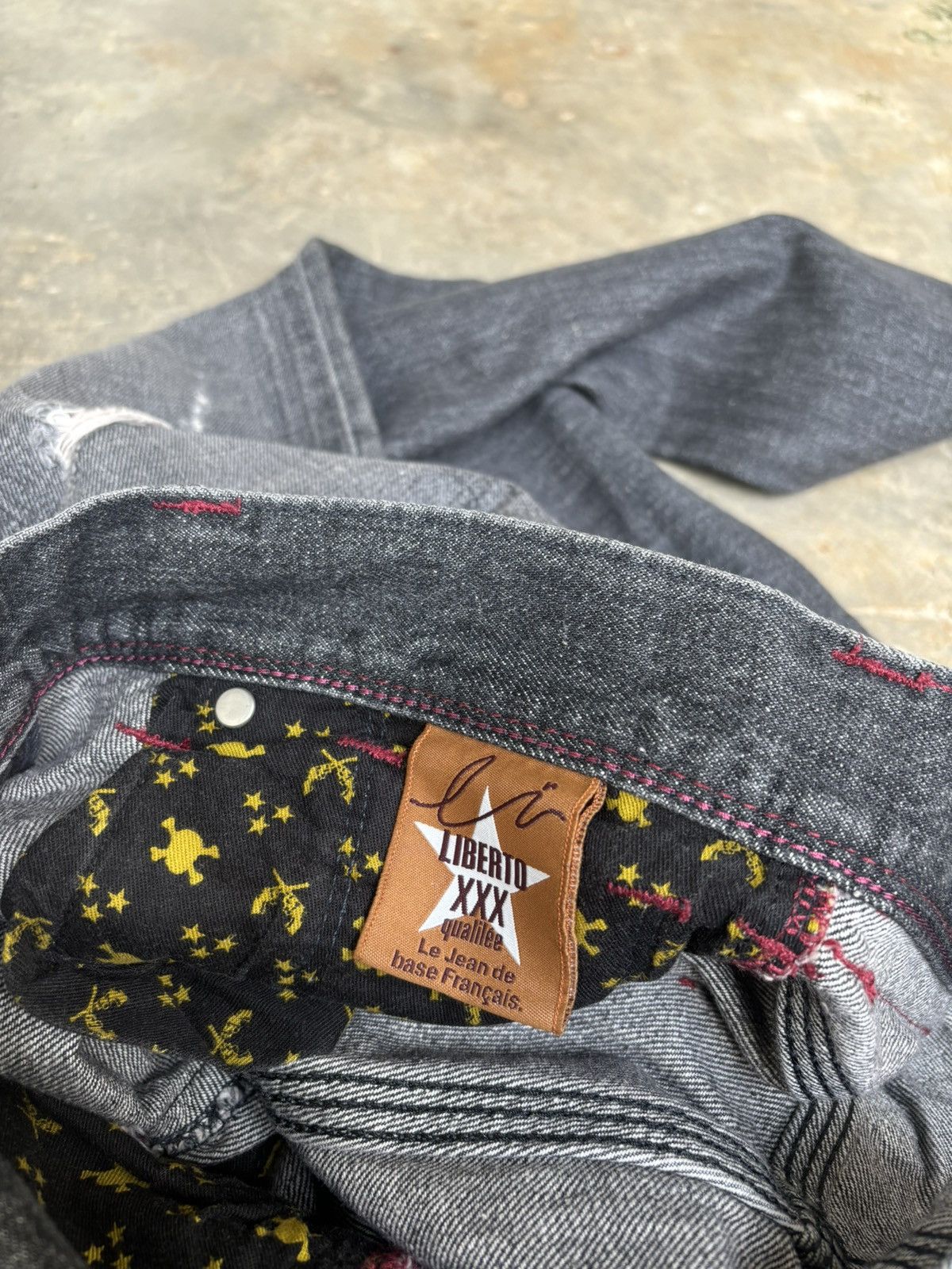 Hysteric Glamour Distreessed Denim Liberto xxx Ifsixwasnine Style Jeans Size US 31 - 9 Thumbnail