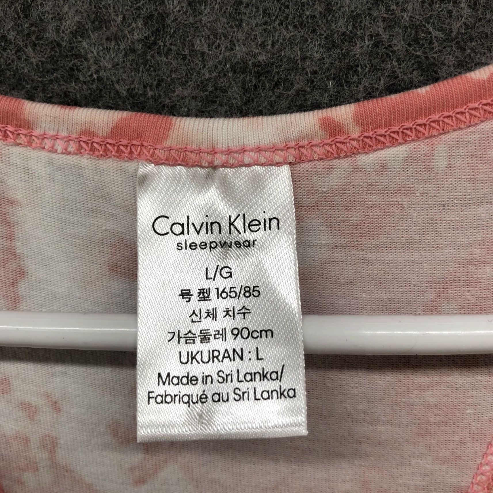 Calvin Klein Calvin Klein Sleepwear Tank Top Womens L Pink Tie Dye Lounge Pajama Top Size L / US 10 / IT 46 - 7 Thumbnail