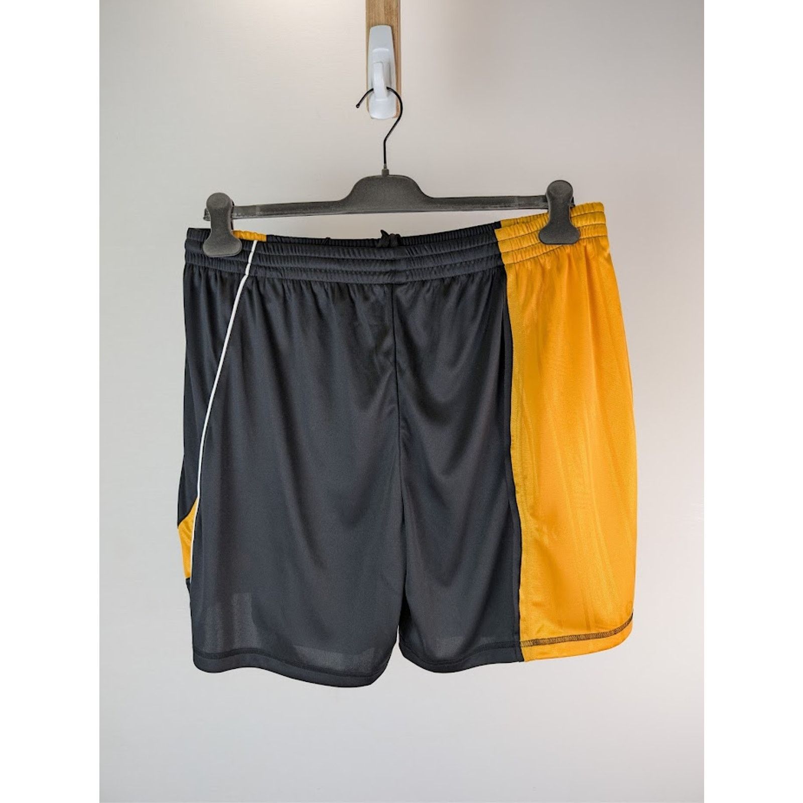 Martine Rose o1rshd1 College Football Shorts in Black/Gold Size US 30 / EU 46 - 15 Thumbnail