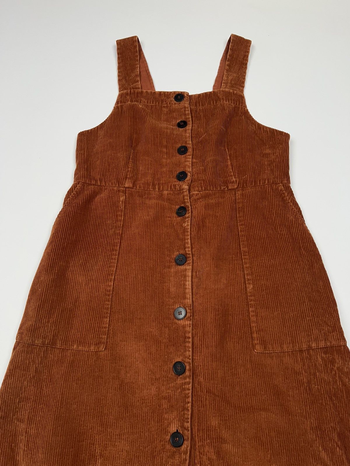 Designer Toast Corduroy Velvet Dress Buttons UK Size L / US 10 / IT 46 - 4 Thumbnail