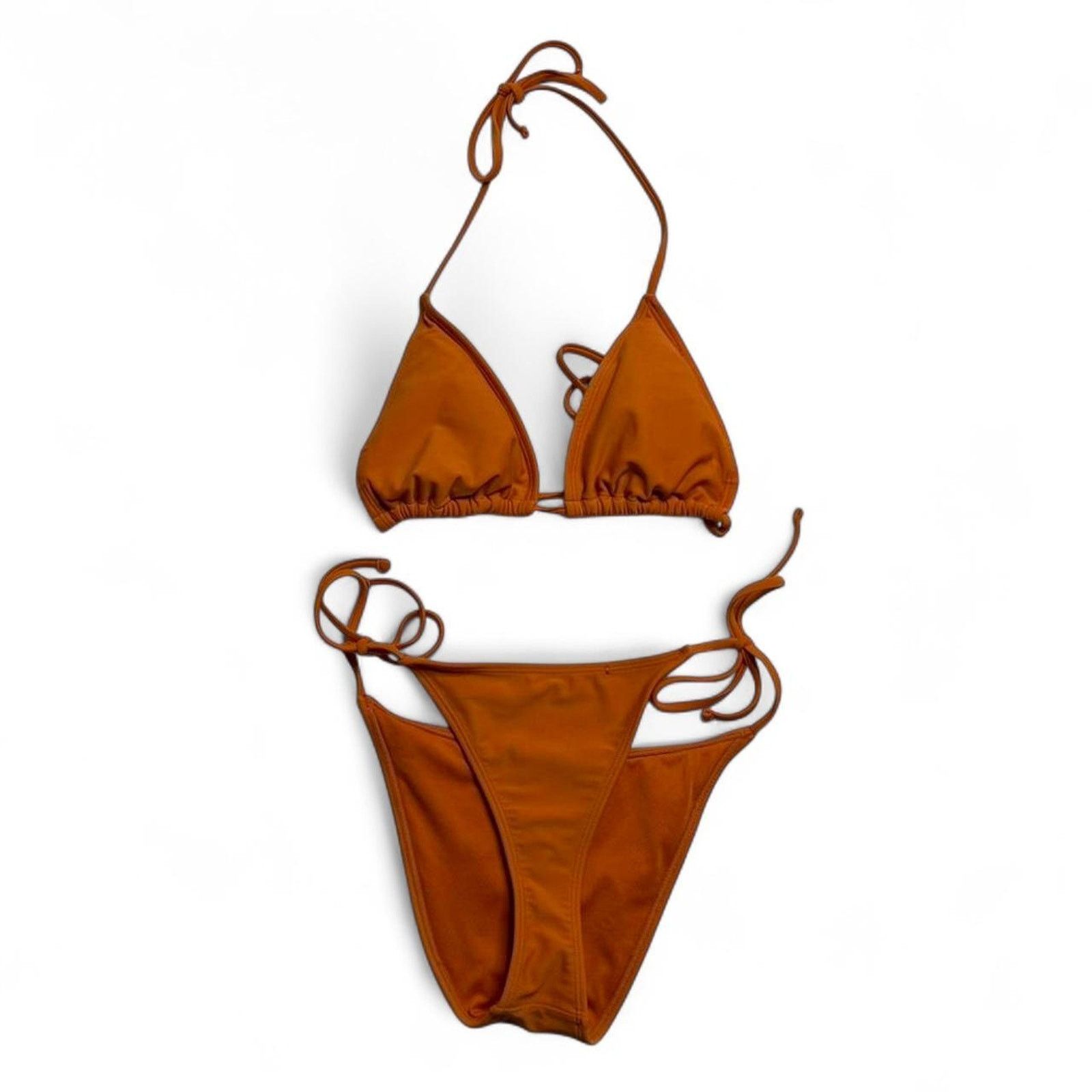 Other Orange Bikini Two Piece Set Womens Size Medium Size M / US 6-8 / IT 42-44 - 2 Thumbnail