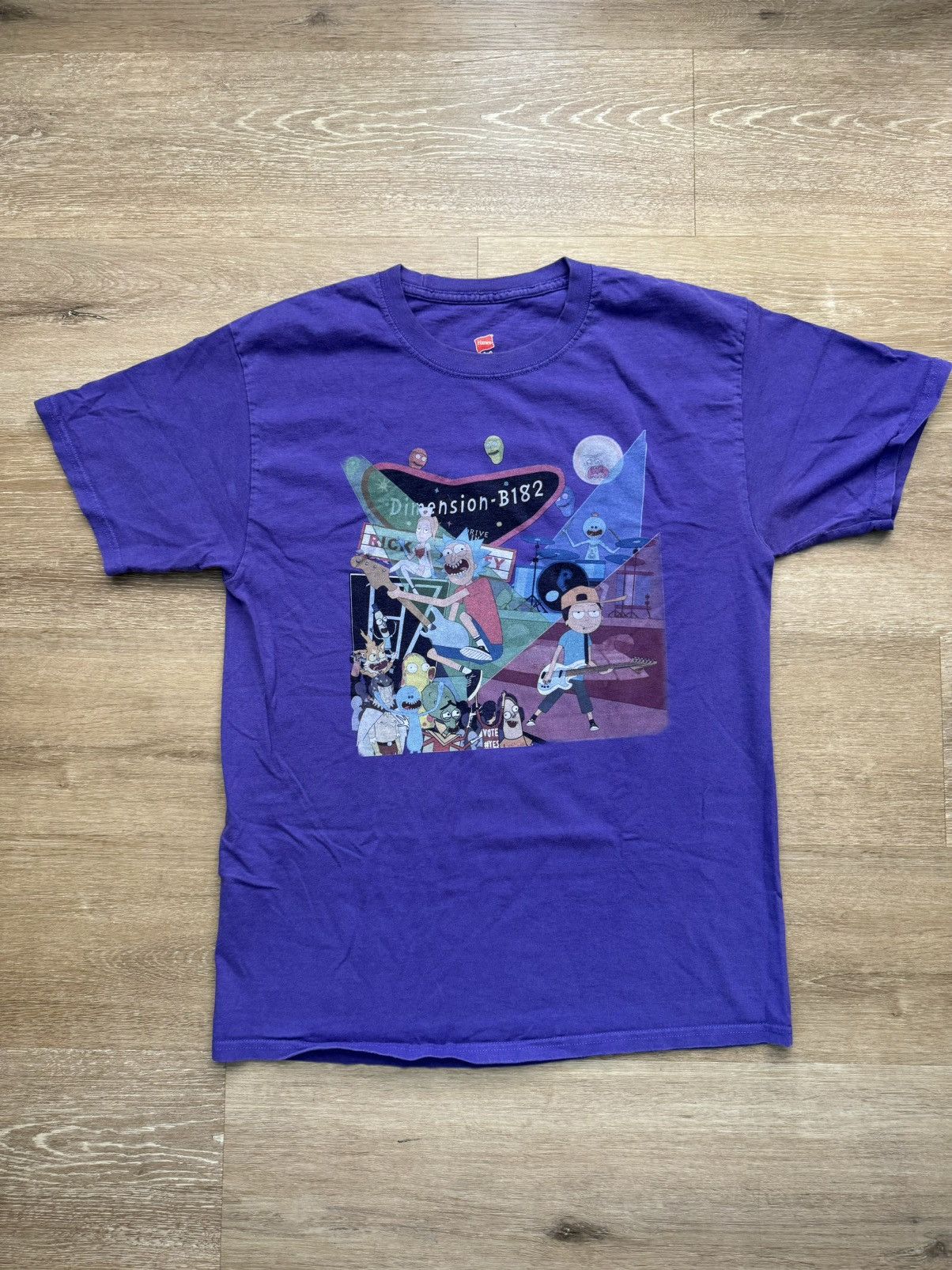 Band Tees × Cartoon Network Rick & Morty “Tom Mark & Travis Show” Y2K Blink-182 Tee Size US M / EU 48-50 / 2 - 3 Thumbnail