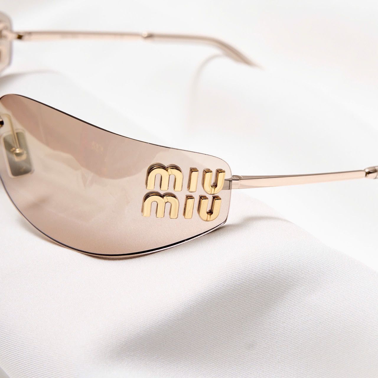 Miu Miu MIU MIU 0MU A51S 5AK20P SUNGLASSES Size ONE SIZE - 3 Thumbnail