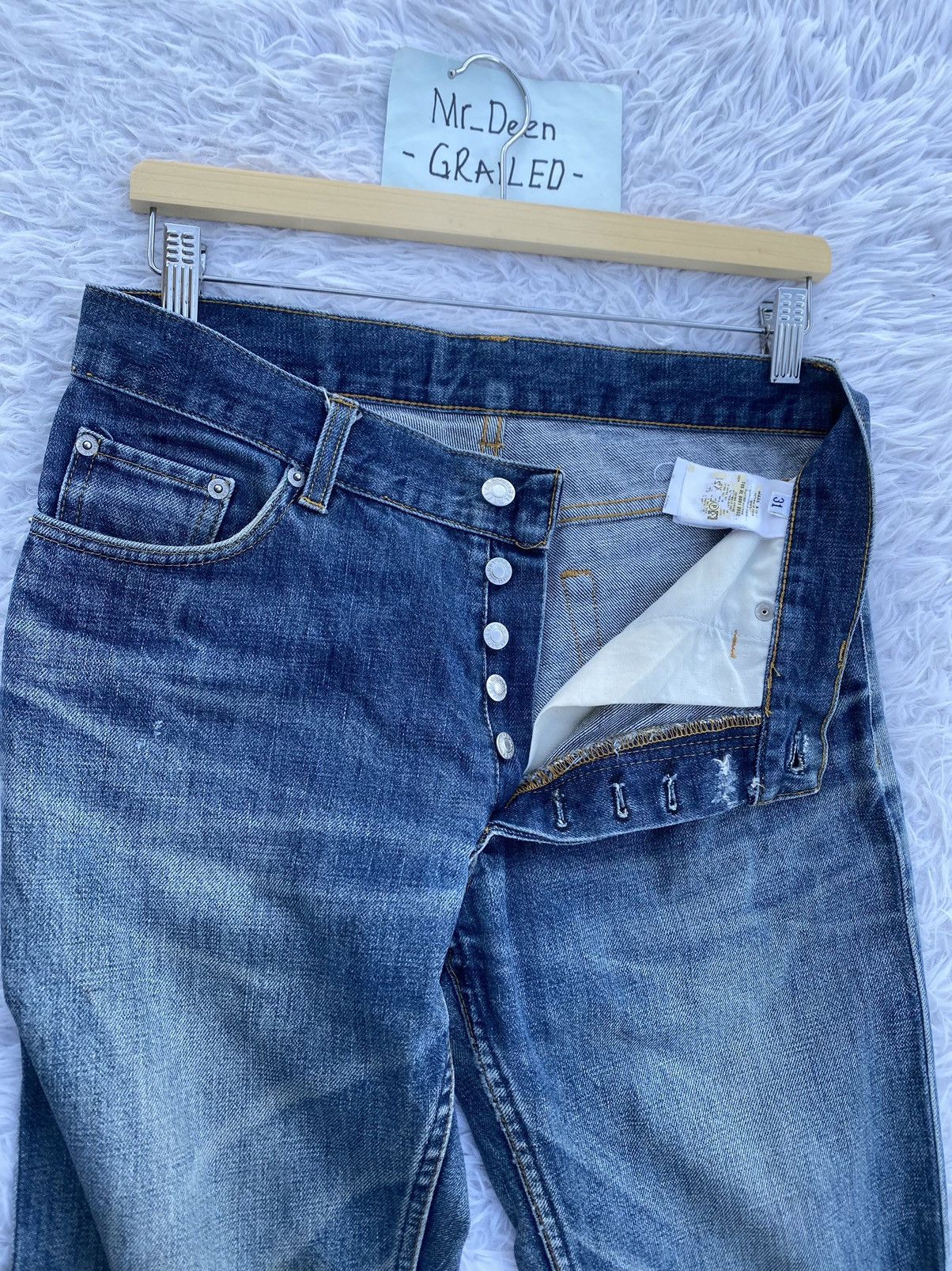 Helmut Lang Rare Helmut Lang Produced in 1998 Denim /Jeans Size US 31 - 19 Thumbnail