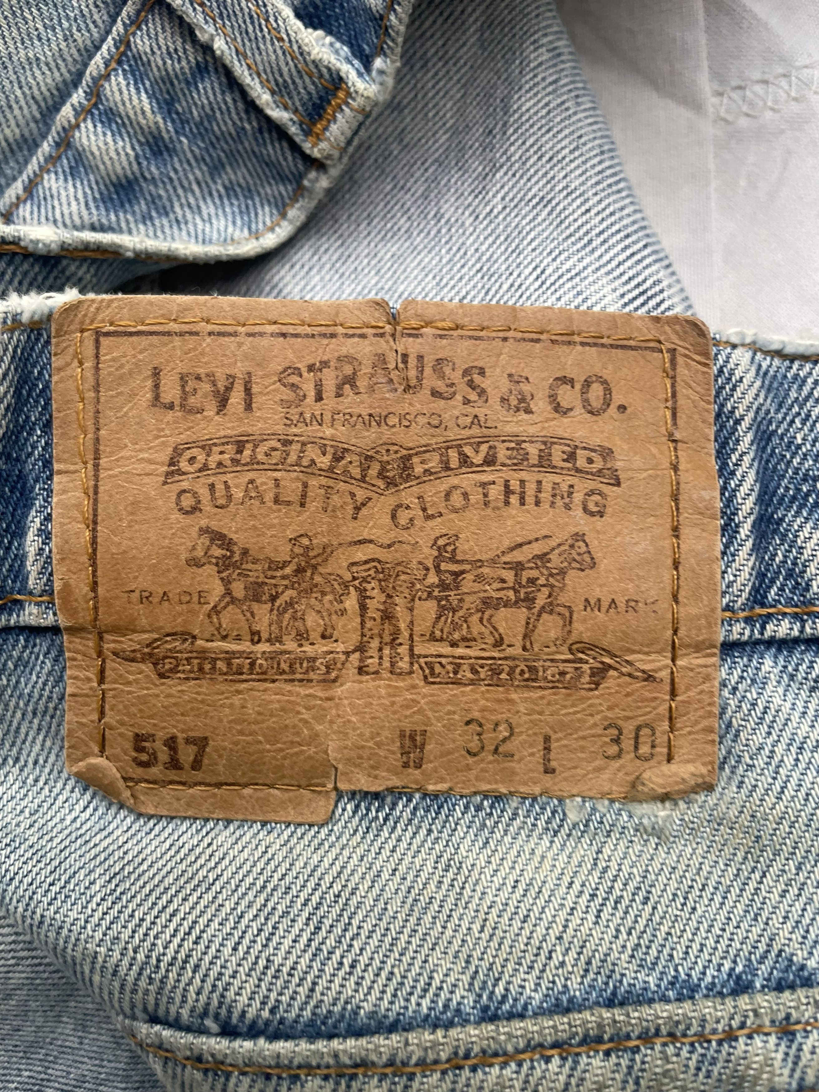 Levi's Vintage 90's Levis 517 USA Distresed Size US 32 / EU 48 - 13 Thumbnail