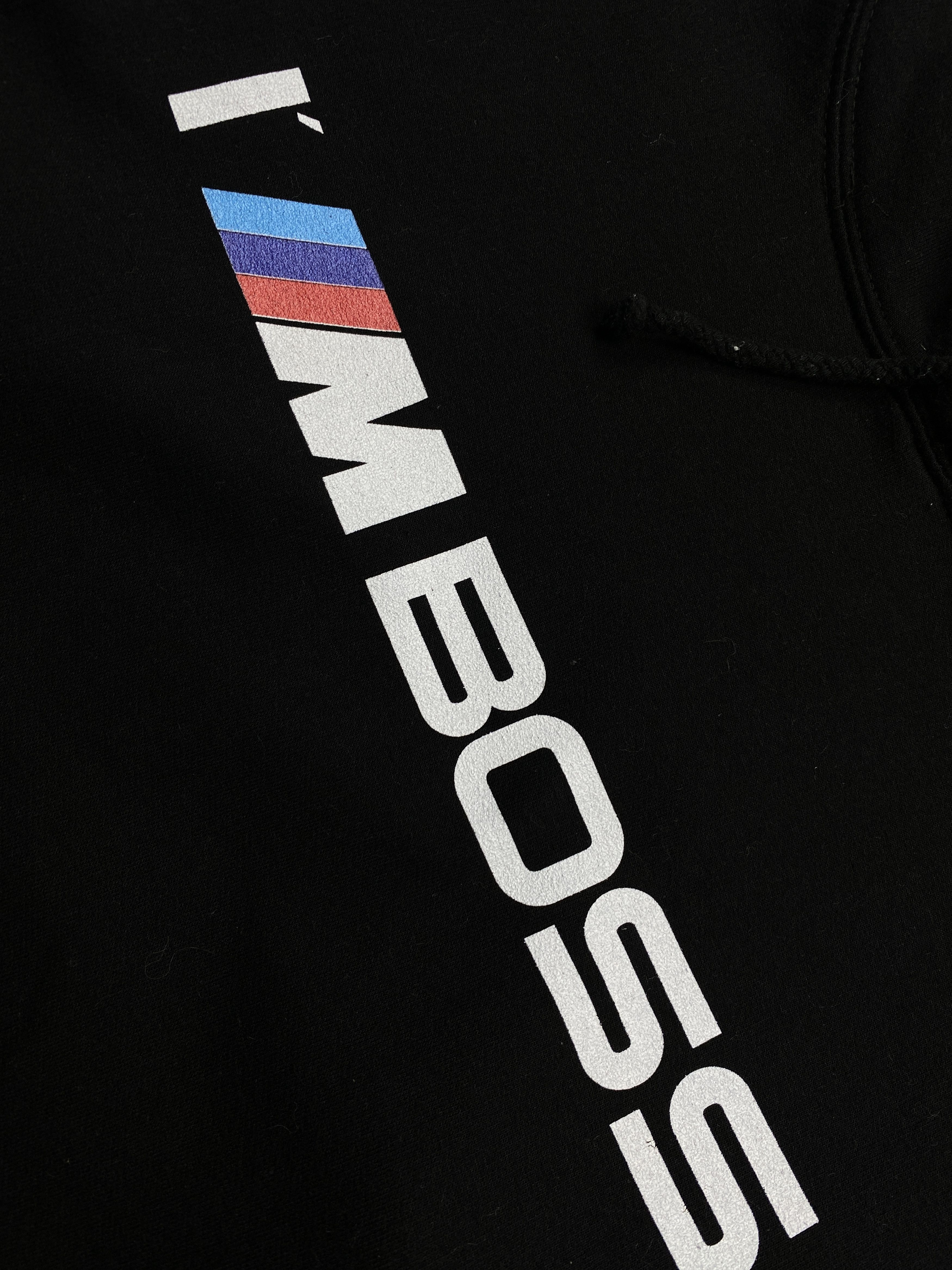 BMW Bmw Vintage I'M BOSS Racing Hoodie Y2K Size US M / EU 48-50 / 2 - 3 Thumbnail