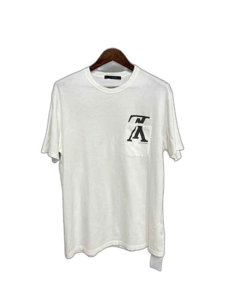 Louis Vuitton Louis Vuitton Reverse Logo Short Sleeve Pocket Tee-yf Size US L / EU 52-54 / 3 - 1 Thumbnail
